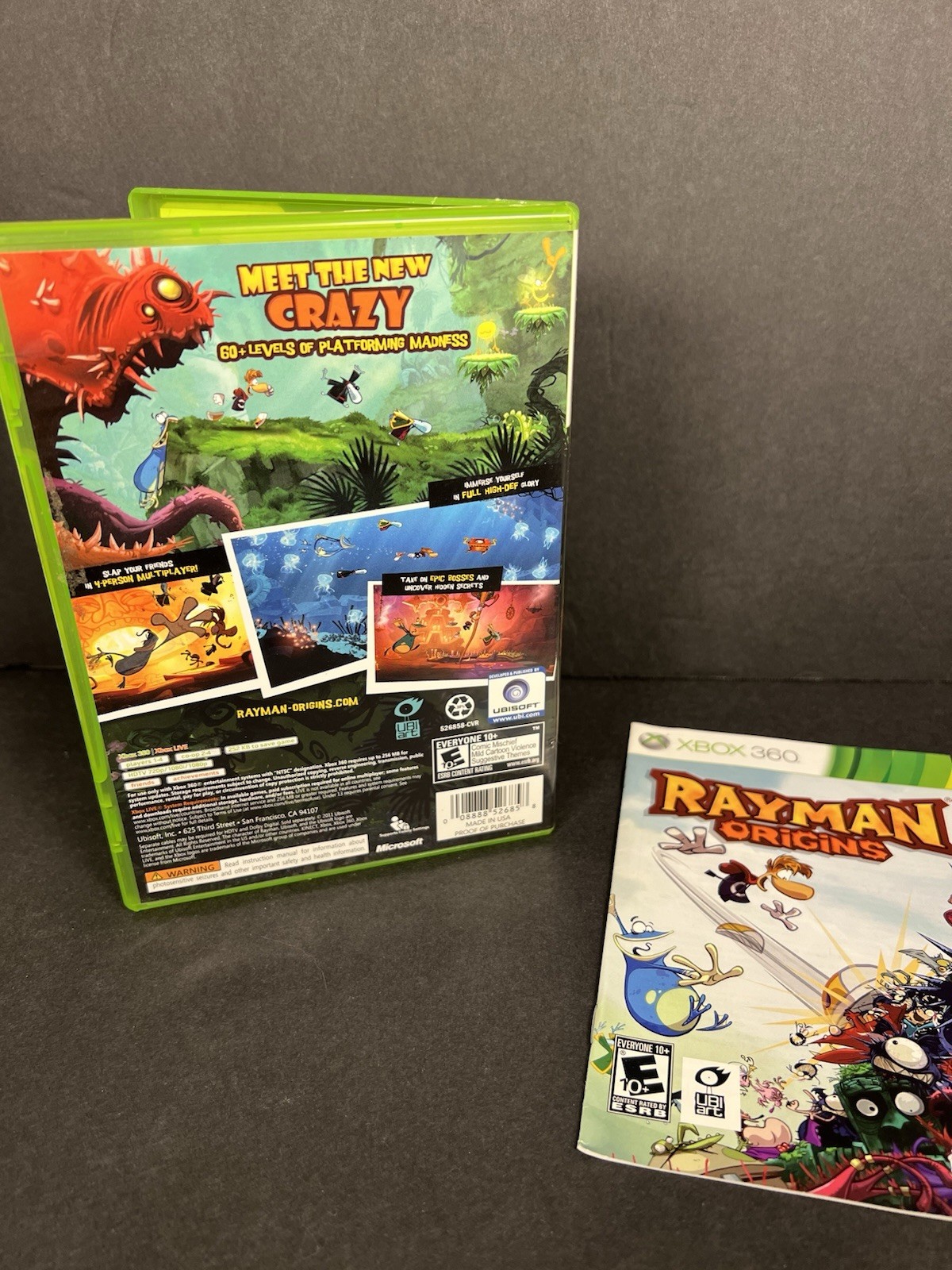 🌟 RAYMAN ORIGINS XBOX 360 CIB – WILD LIMB-SWINGING PLATFORMING CHAOS! 🌟 @LOOK@