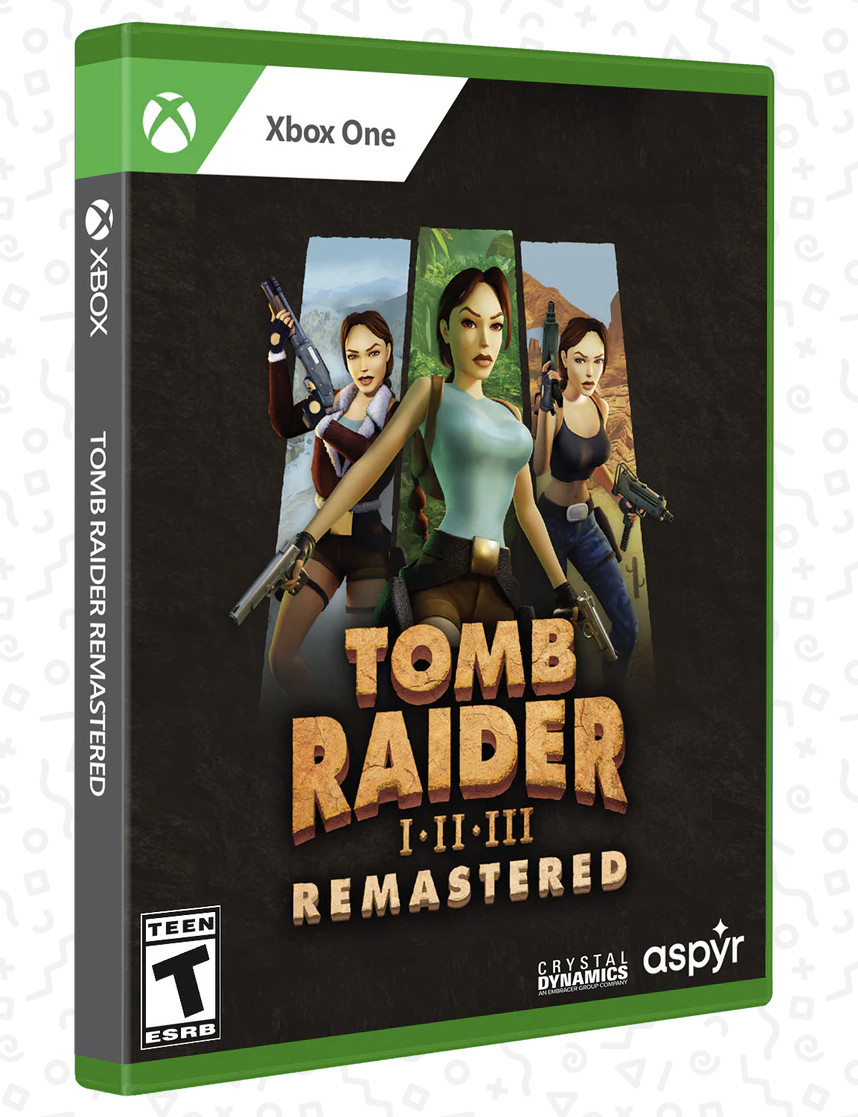 Tomb Raider I-VI I II III IV V VI Remastered Trilogy Microsoft Xbox One Series X
