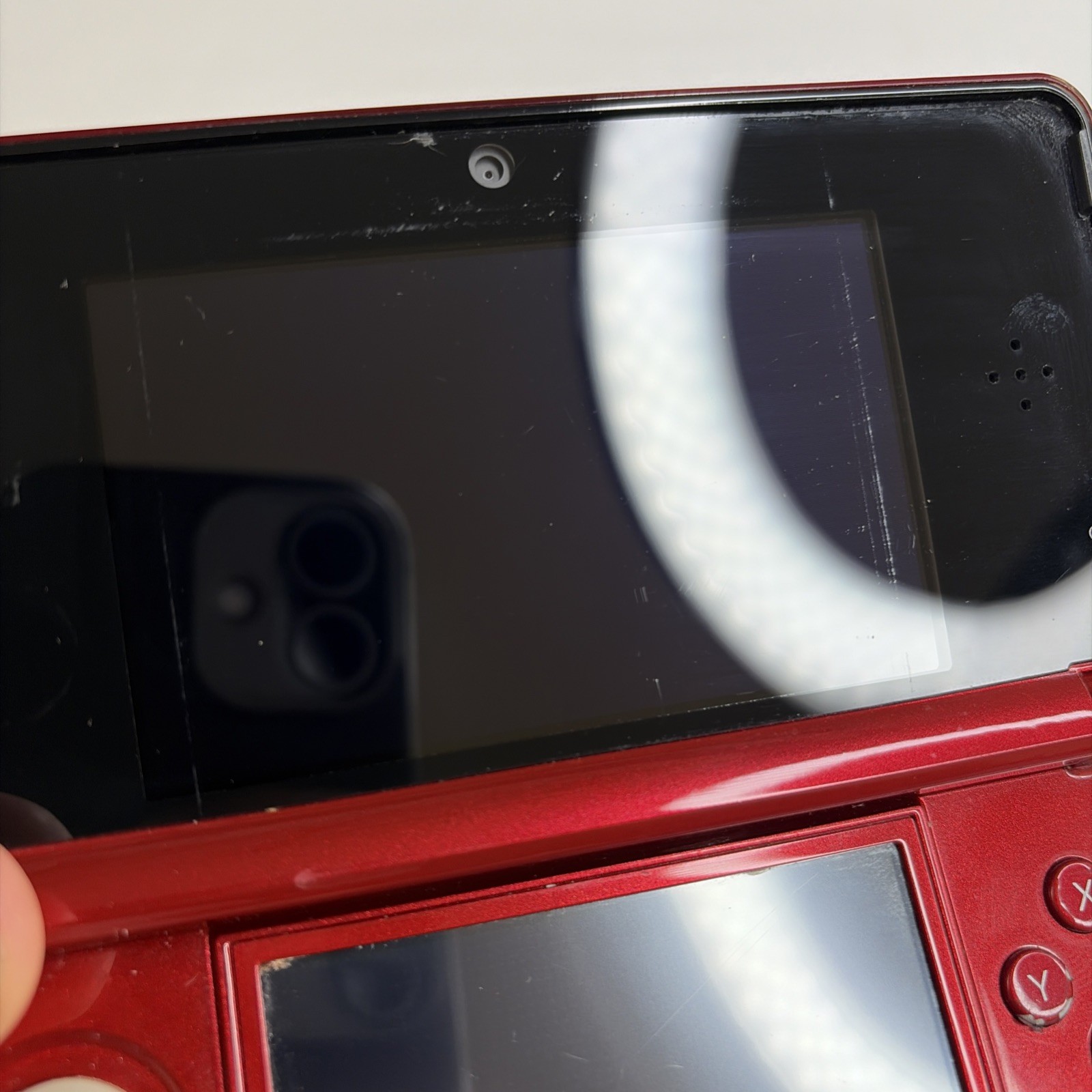 Nintendo 3DS System – Red Region USA, Charger US Model