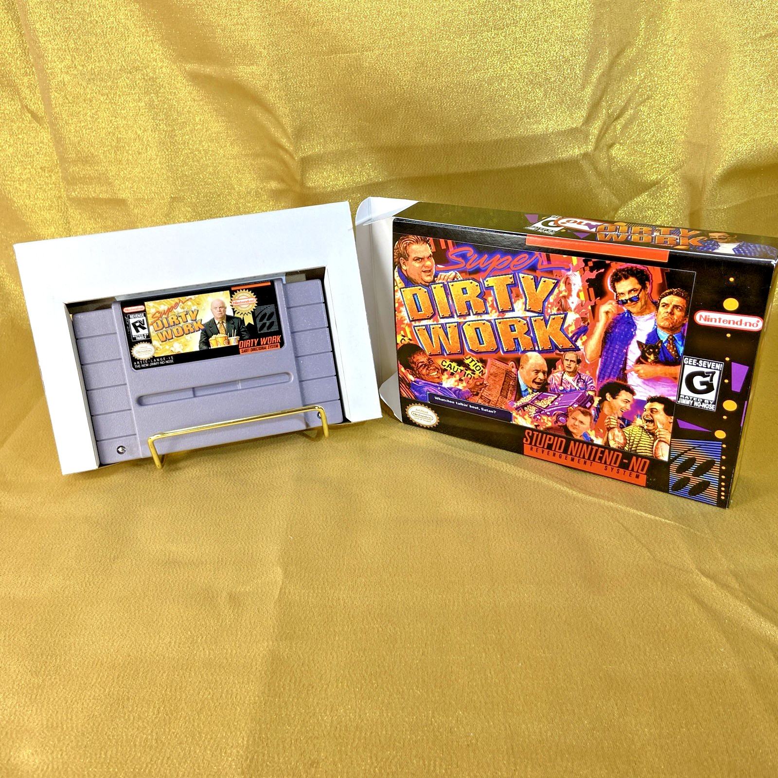 Dirty Work For Super Nintendo / SNES Norm MacDonald Collectible Retro Gift