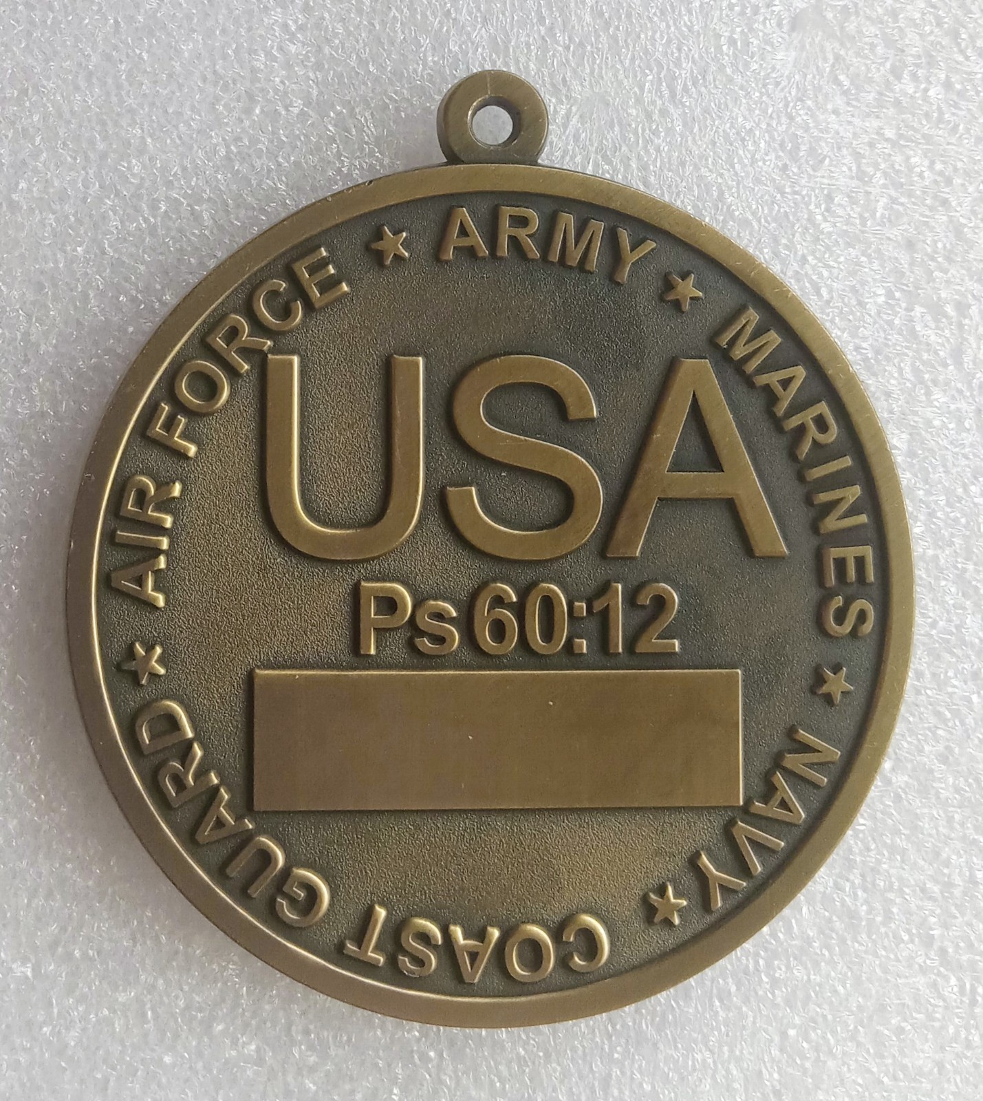 GEORGIA MILITARY VETERANS HALL of FAME CHALLENGE COIN medal US Army Navy Marines