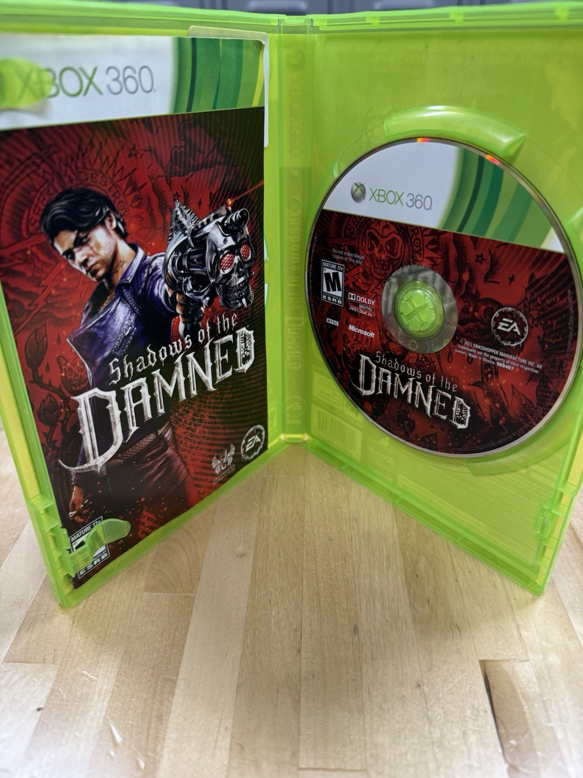 Shadows of the Damned (Microsoft Xbox 360, 2011) CIB | Free Shipping!