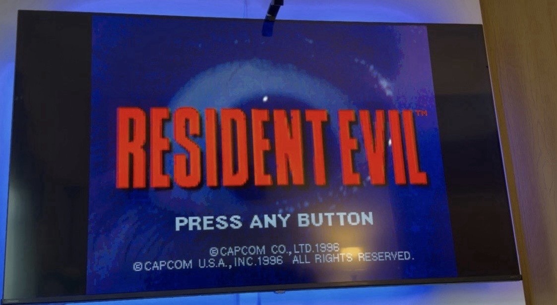 Resident Evil Sony PlayStation 1 Black Label Game, 1996 Edition Complete in Box