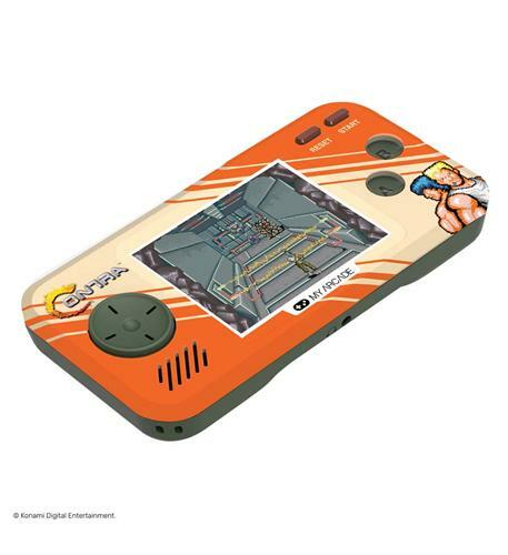 My Arcade Contra Pocket Player Handheld -2 Built In Games: Contra, Super Contra