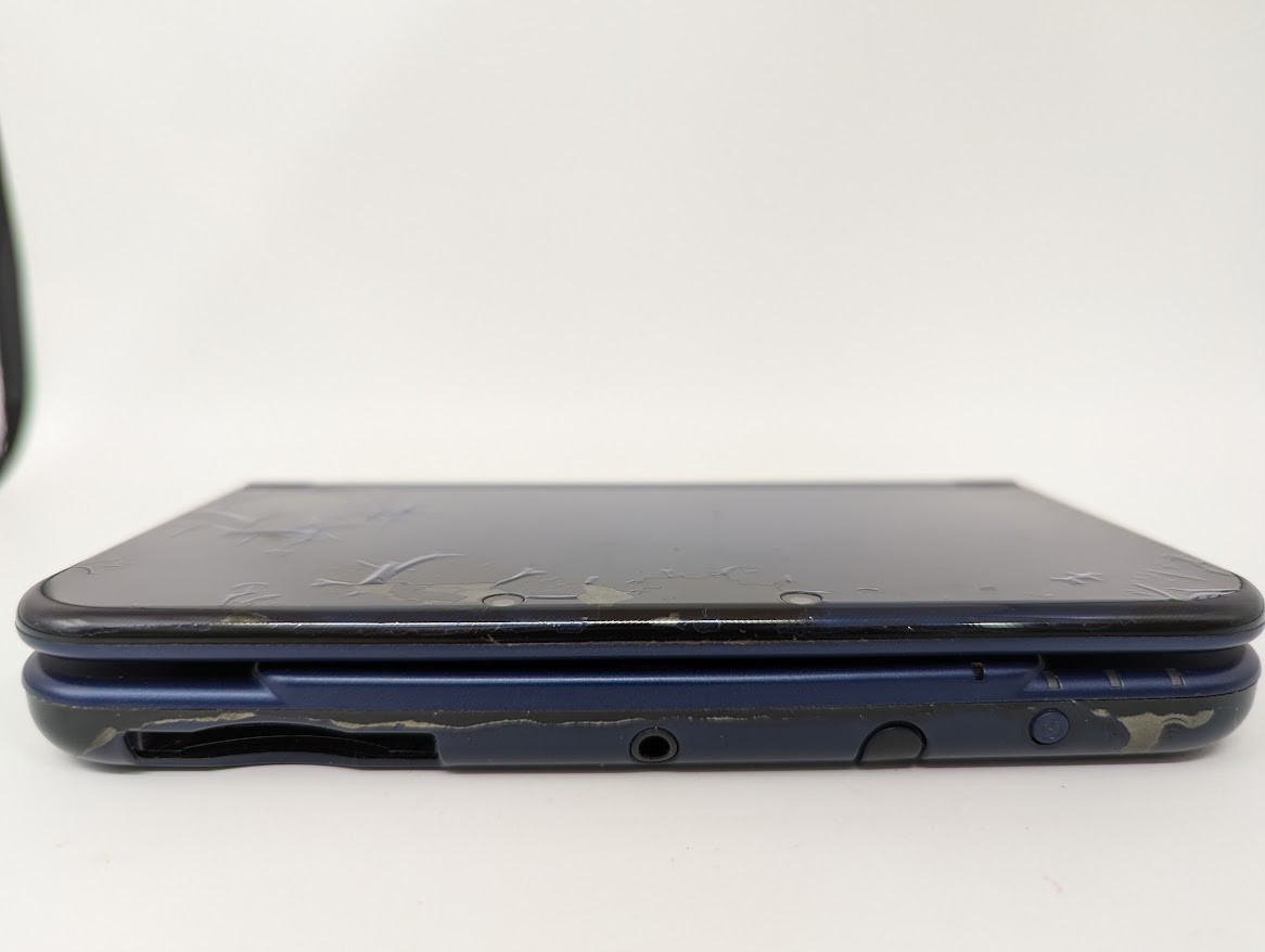 B24 Nintendo new 3DS LL XL console Metallic Blue japan w/box pen manual fx