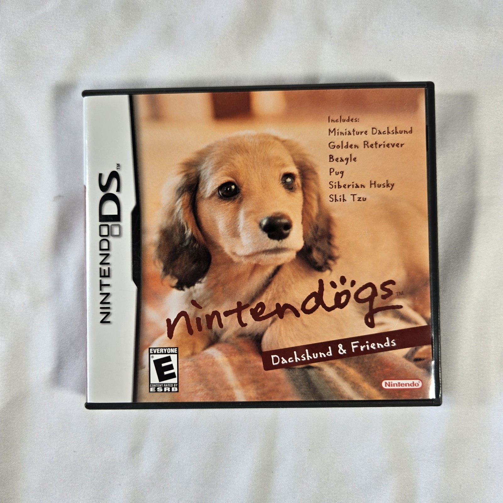Nintendo Nintendogs Dachshund & Friends Nintendo DS CIB TESTED