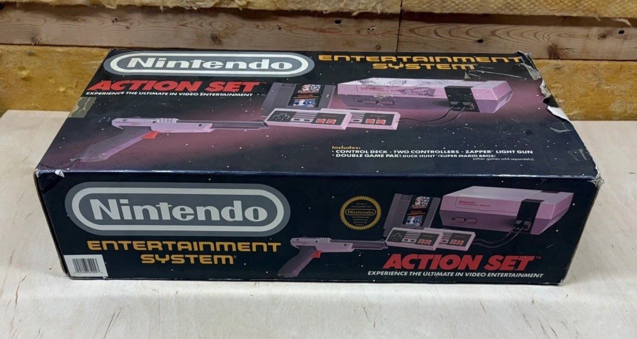 Nintendo NES Action Set Home Console – White/Gray
