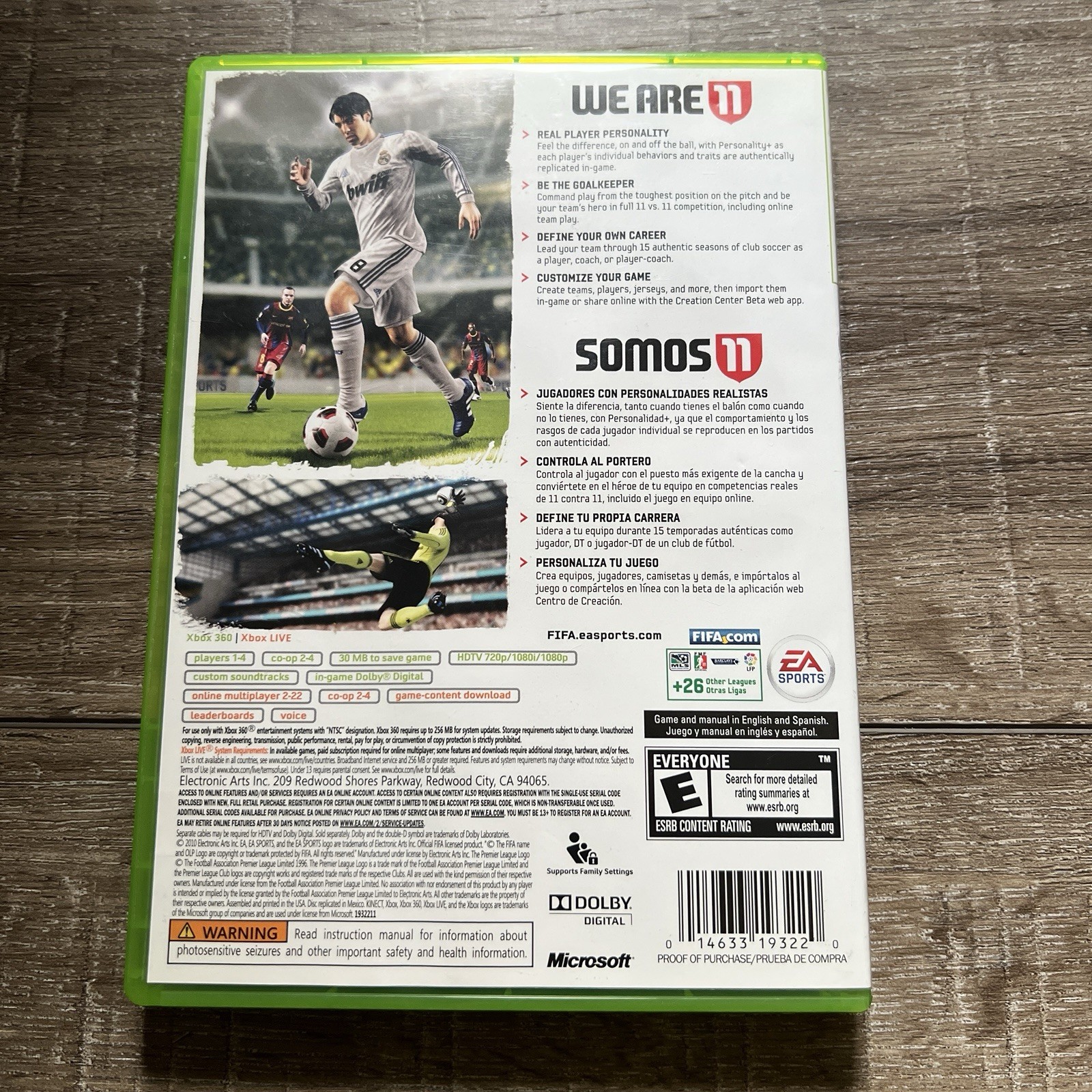 FIFA Soccer 11 (Microsoft Xbox 360)