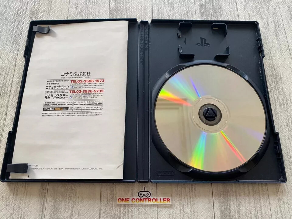 SONY PS2 7 Blades & Cool Girl & Oz & X Fire & QuakeⅢ & Maken Shao from Japan