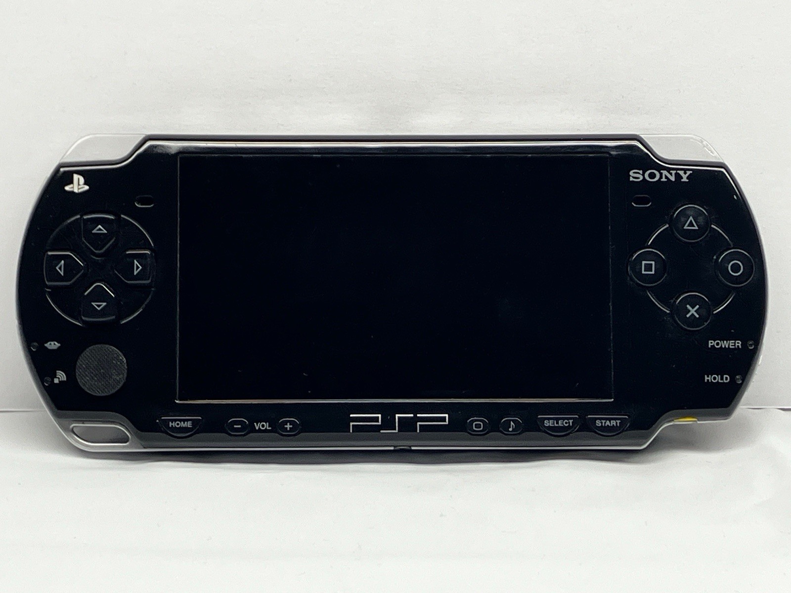Sony PlayStation Portable PSP PSP-2001 Gaming System Black, Needs Battery.