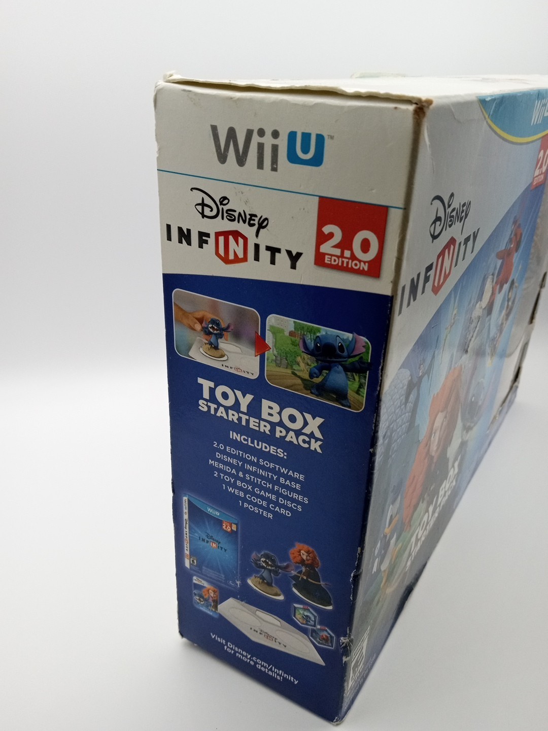Disney Infinity Toy Box Starter Pack (2.0 Edition) Wii U Extra Merida & Stitch