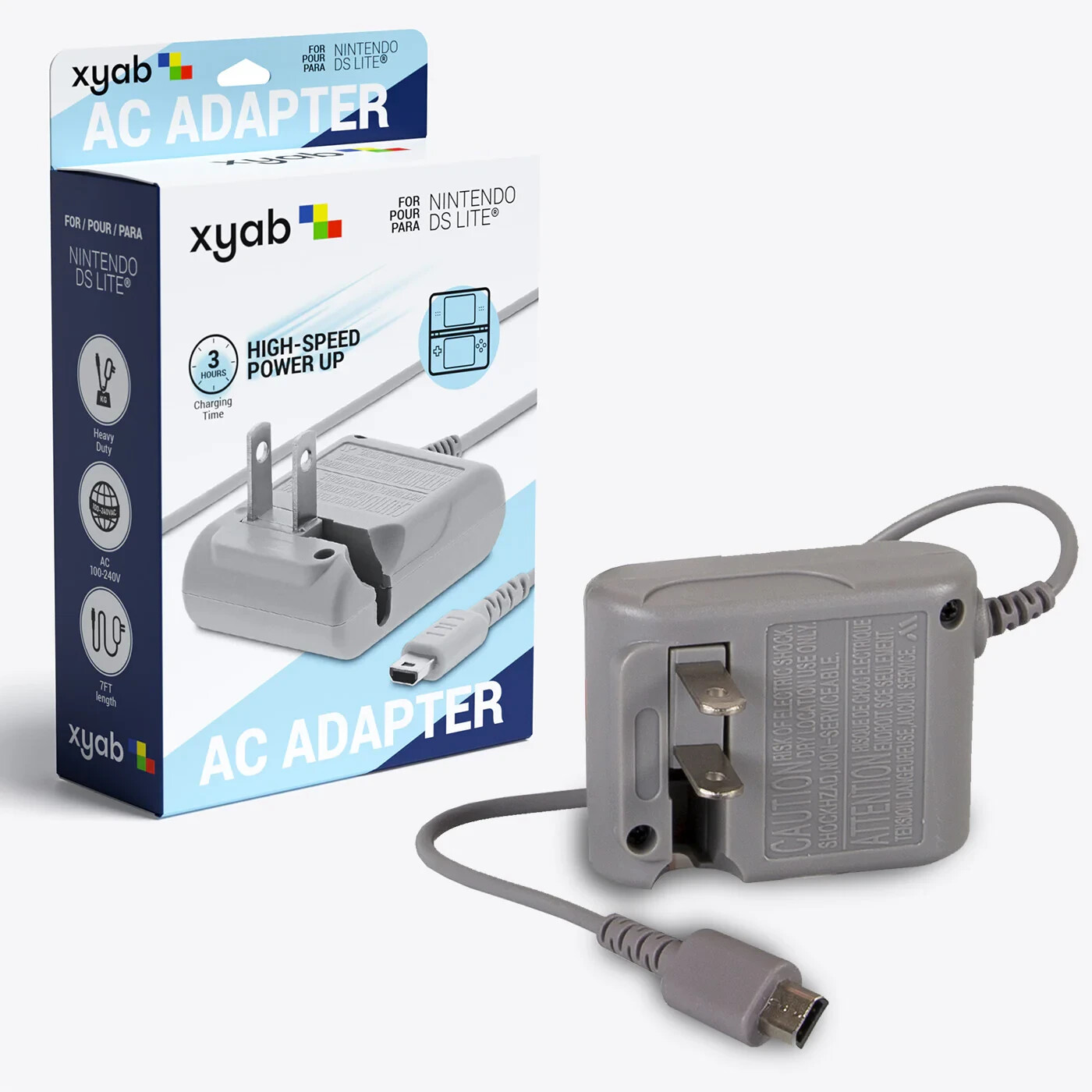 XYAB AC Adapter Wall Charger for Nintendo DS Lite [Brand New] – US Seller