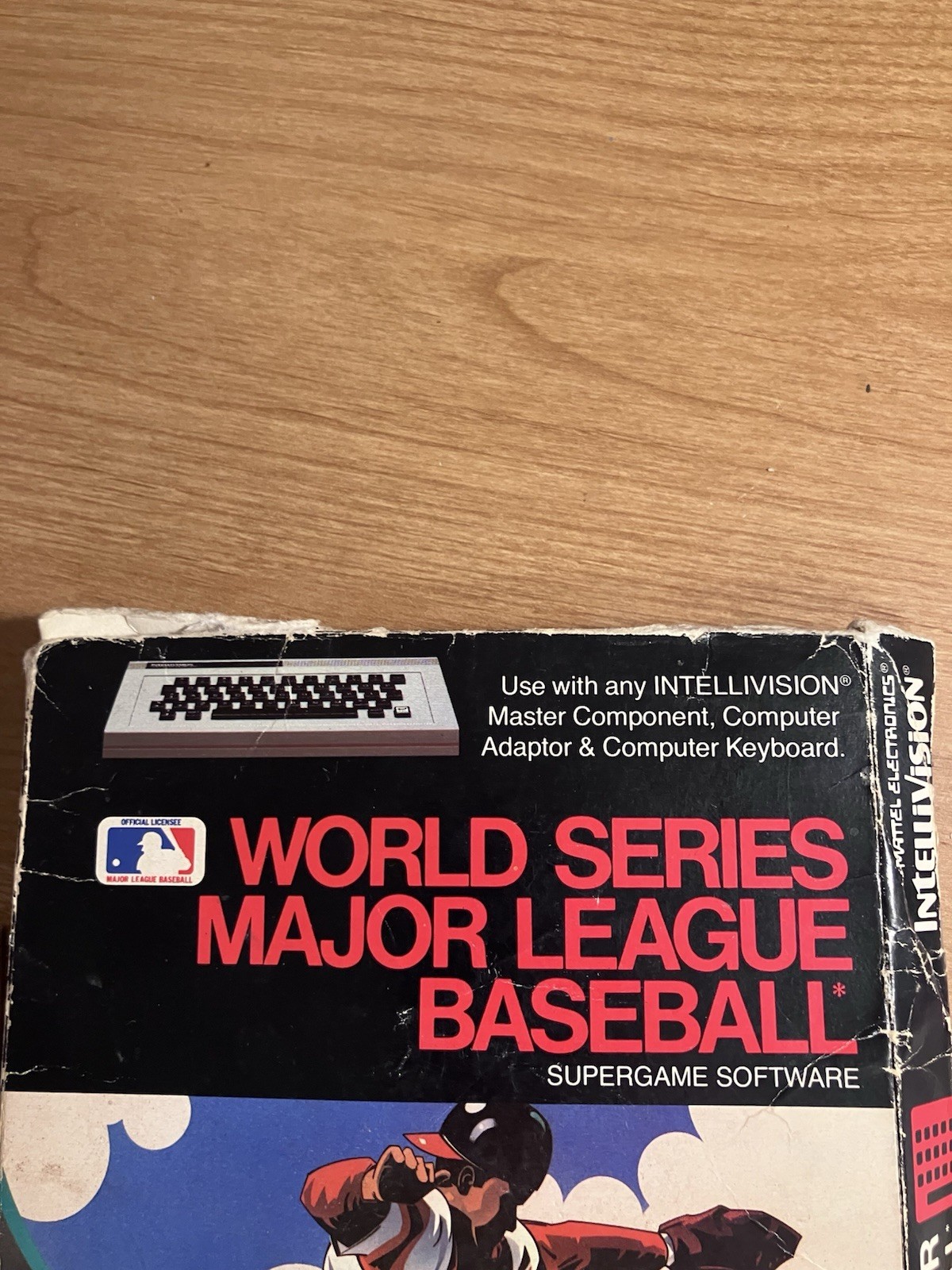 World Series Major League Intellivision ECS 1983 Mattel Edition Very Rare CiB