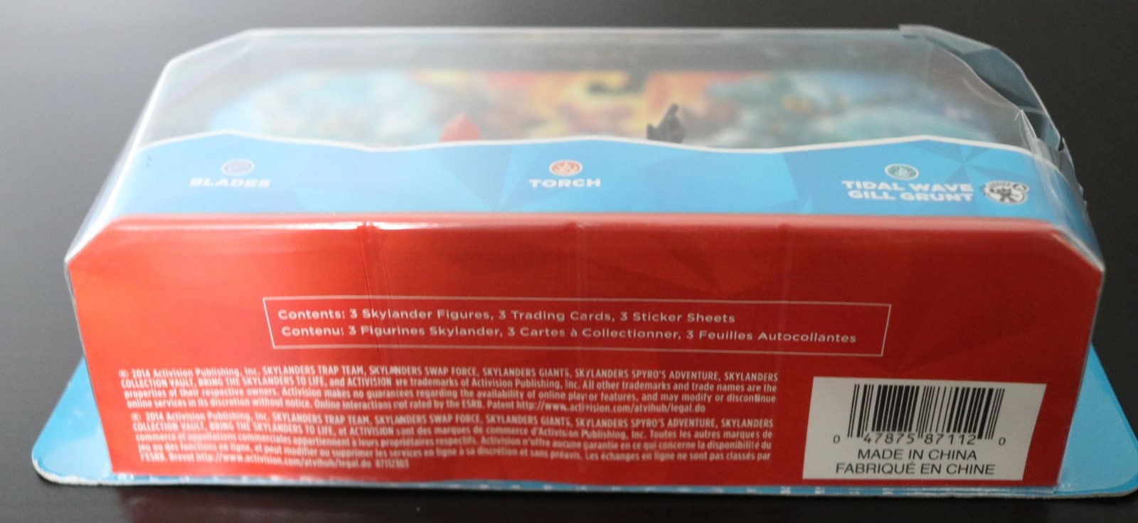 Skylanders Trap Team Triple Pack – Blades & Torch & Tital Wave Gill Grunt – New