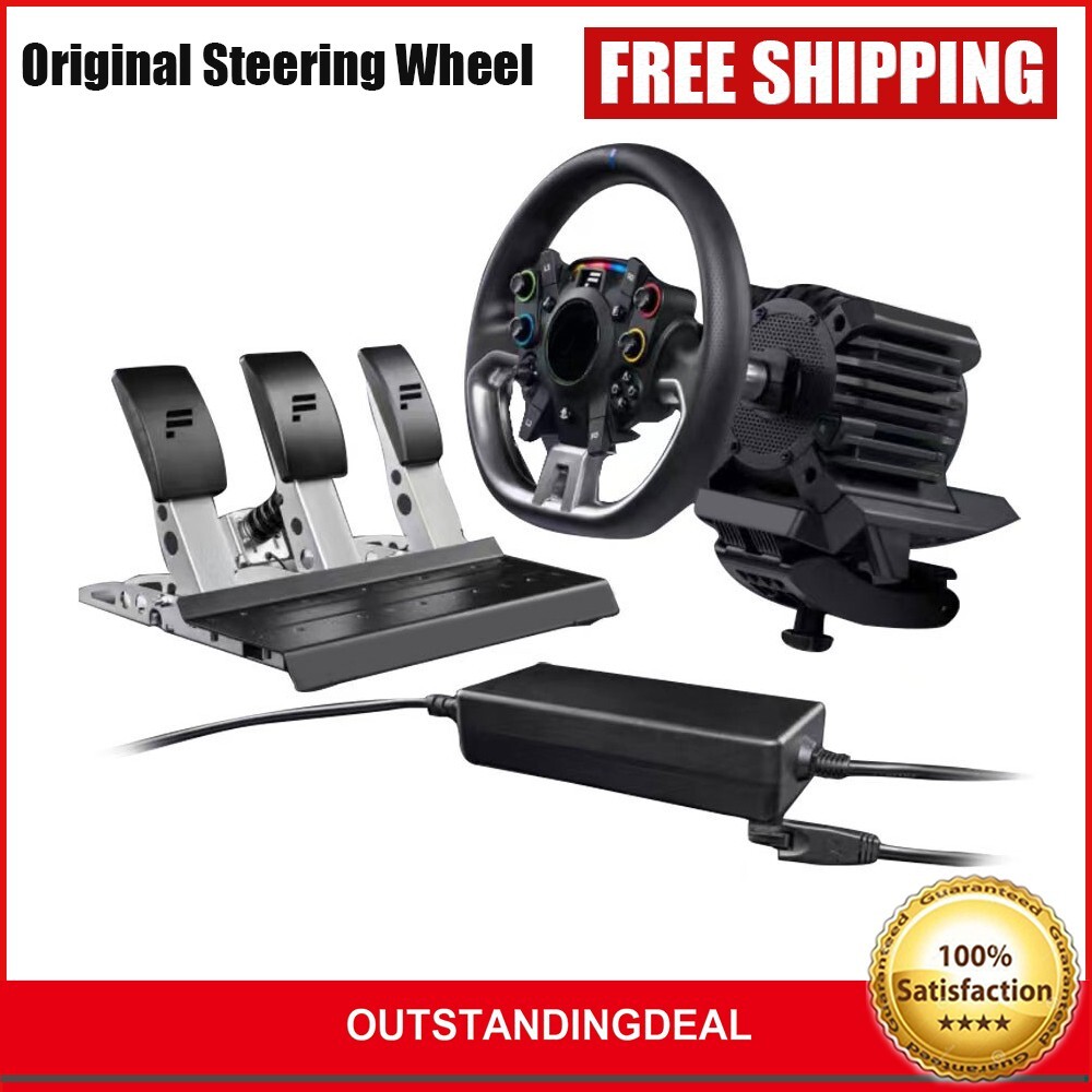 Original Steering Wheel DD PRO 8NM Direct Drive Wheel Base Three-Pedal Set ot25
