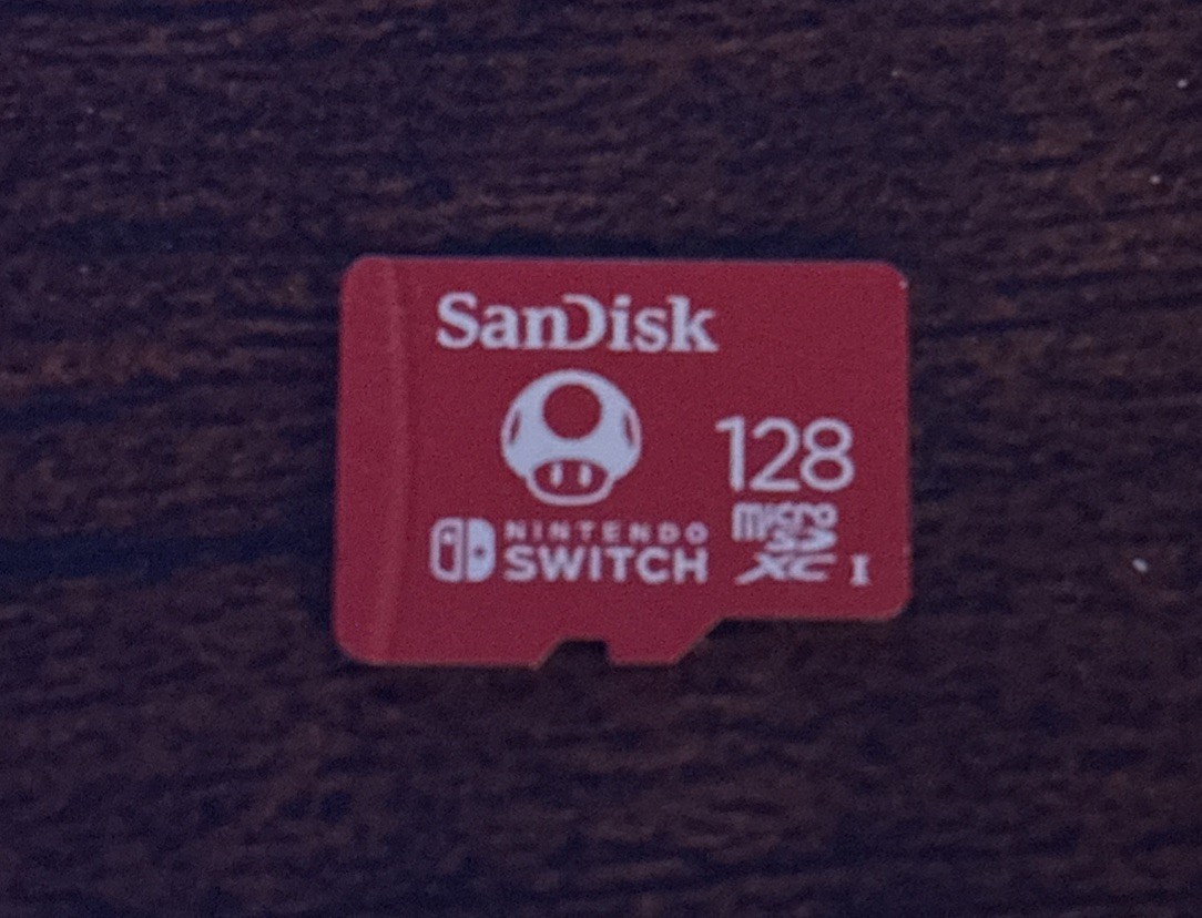 SanDisk 128GB micro SD Card Flash Nintendo Switch