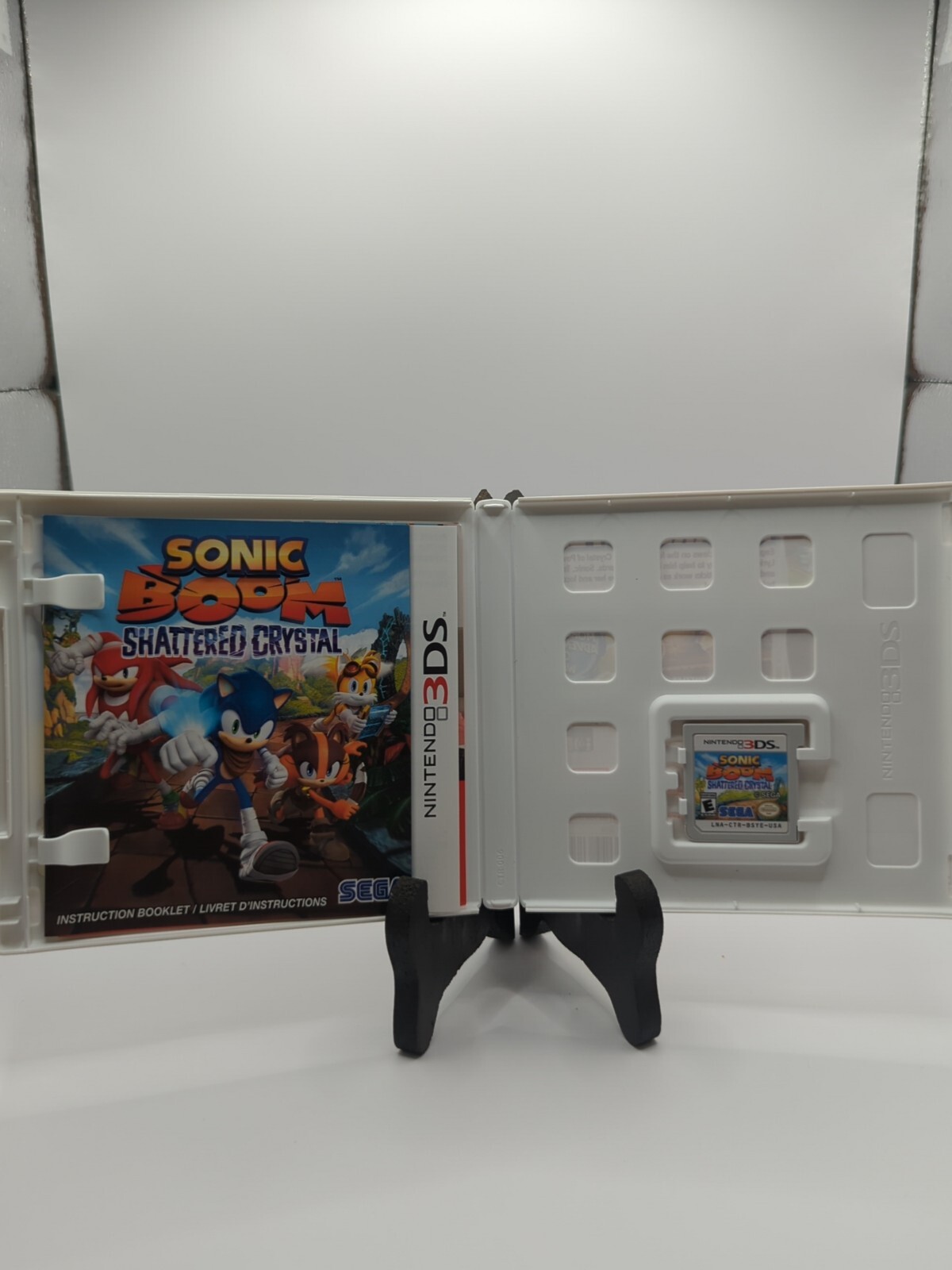 Sonic Boom: Shattered Crystal (Nintendo 3DS, 2014) Complete with Manual Tested