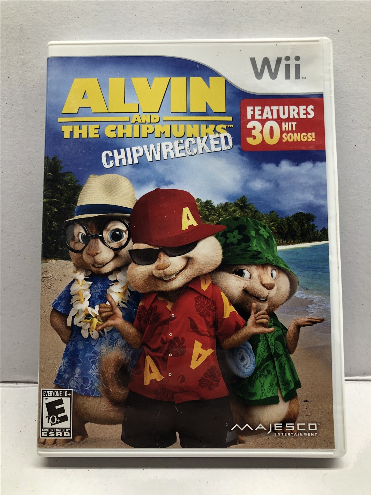 Alvin and the Chipmunks: Chipwrecked (Wii, 2011) Complete Tested Working
