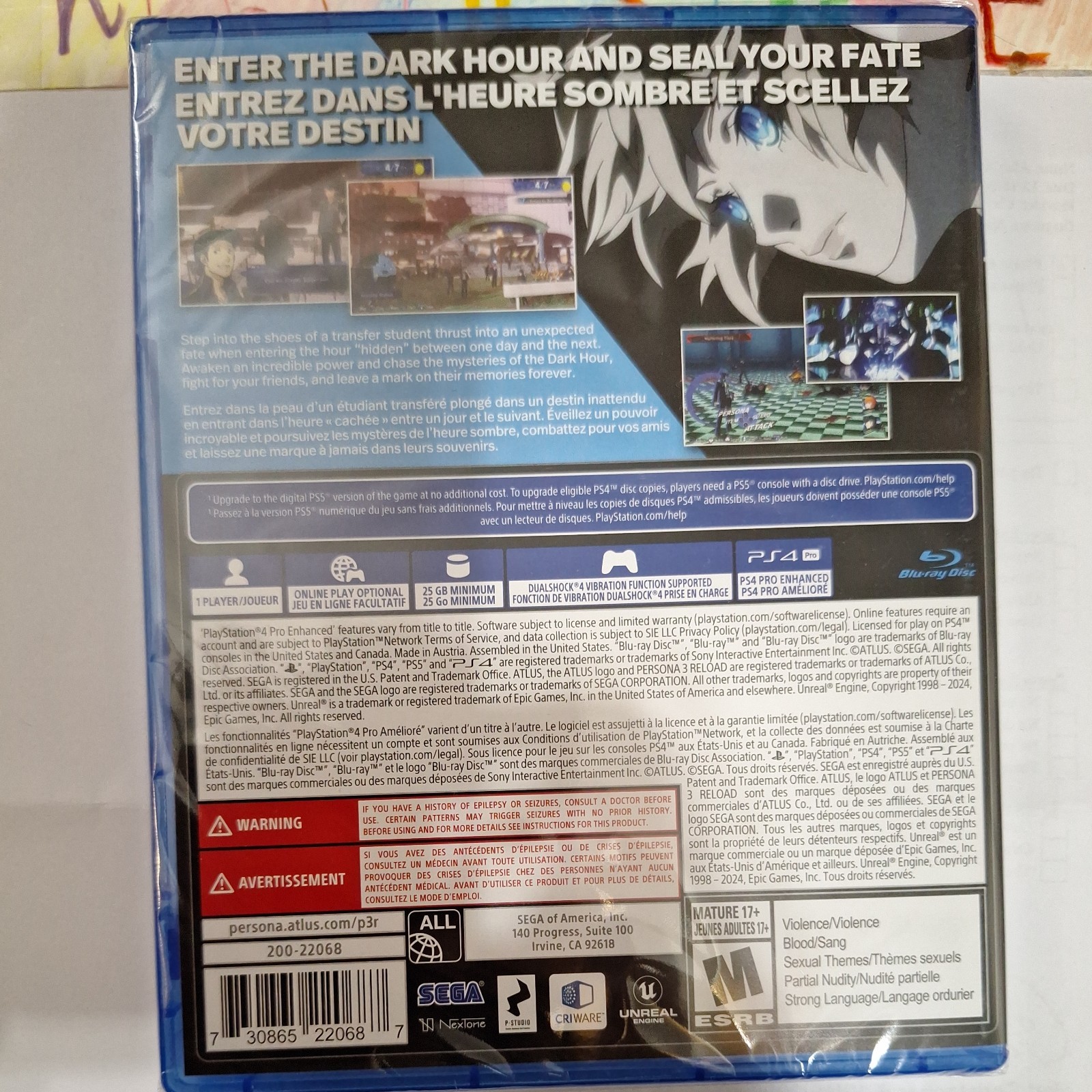 Persona 3 Reload (PS4) NEW