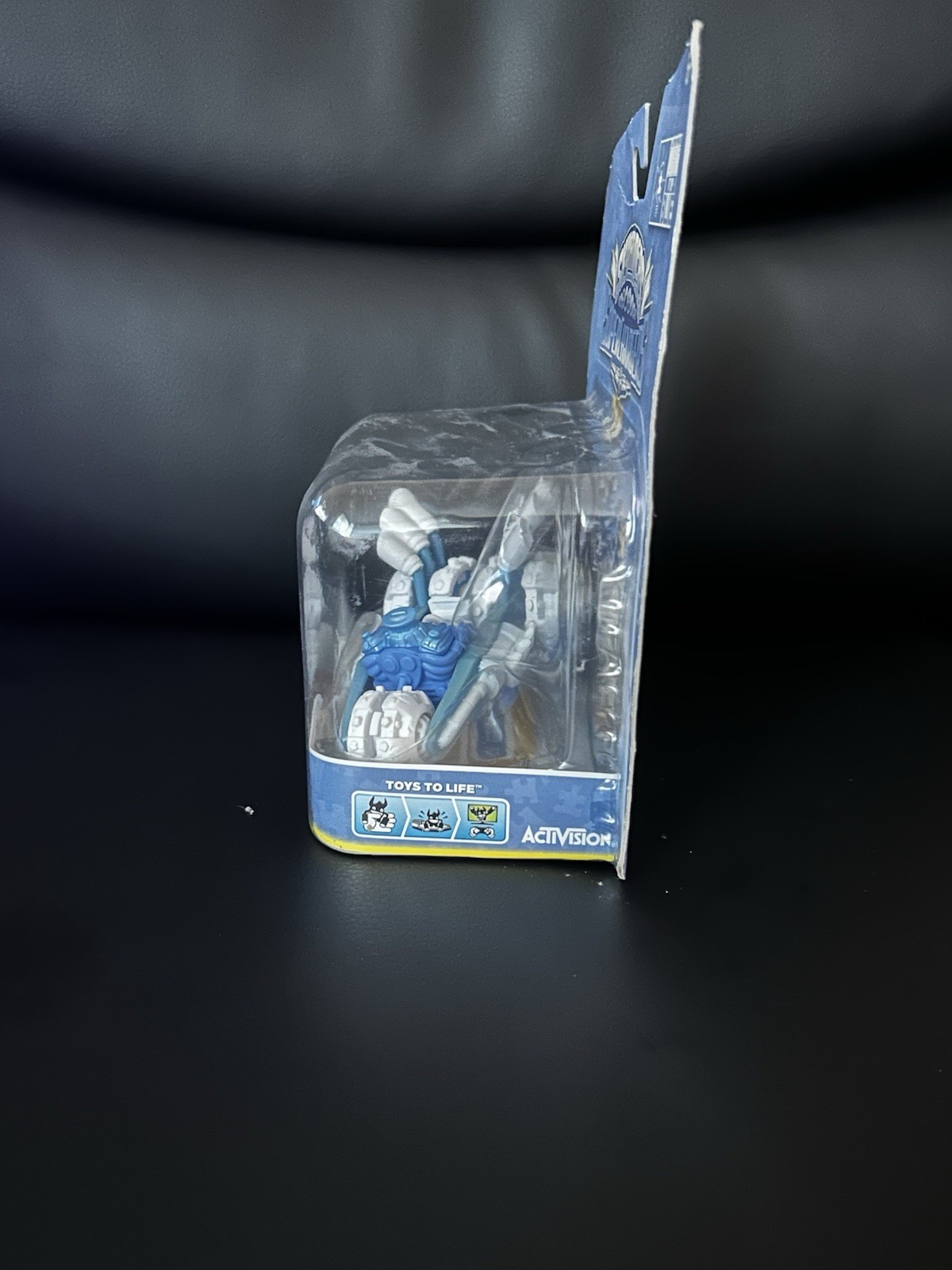 Skylanders SuperChargers Power Blue Gold Rusher Special Edition Vehicle Figure