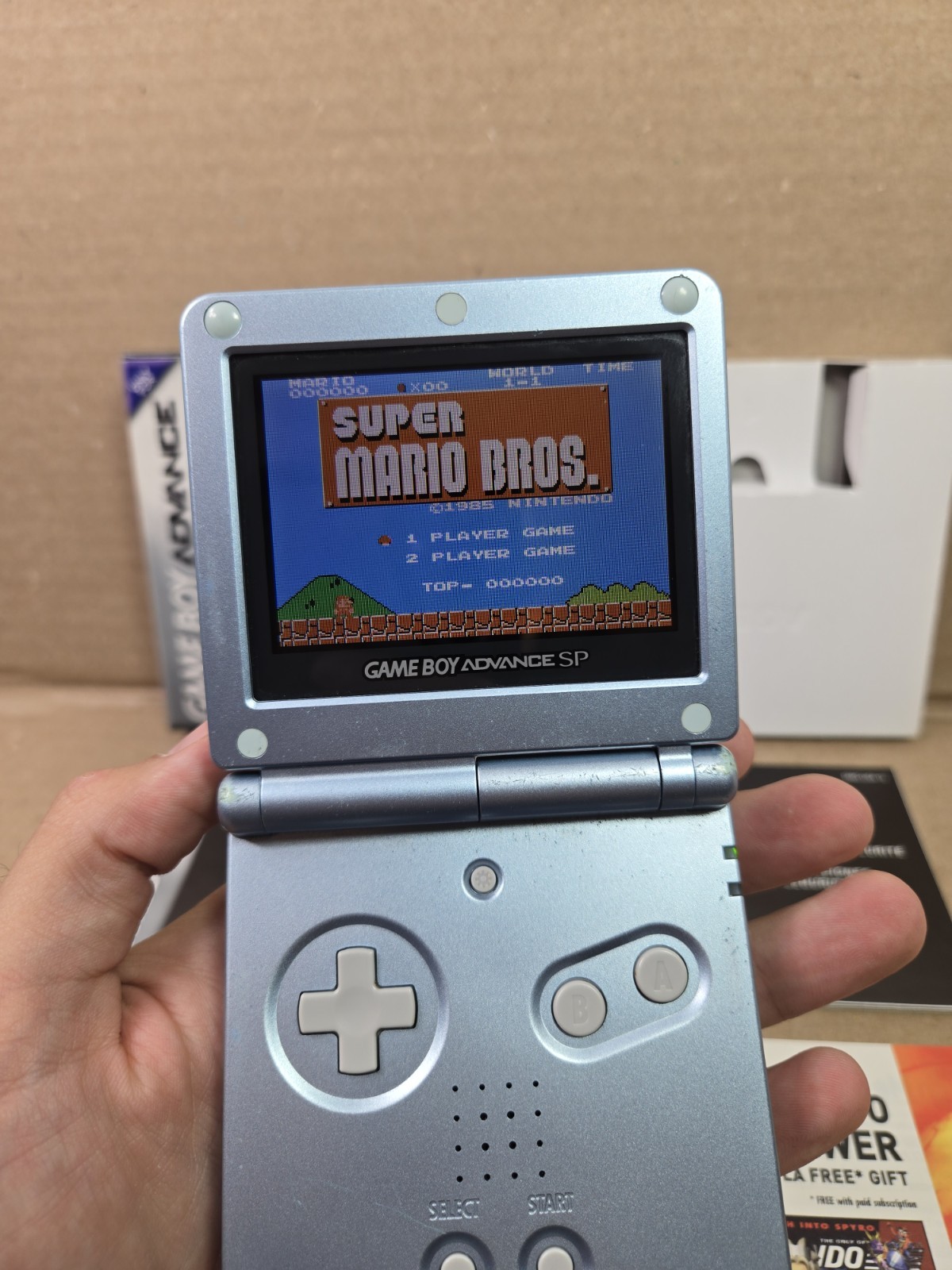 Super Mario Bros. Classic NES Series (Game Boy Advance, 2004) Complete w/Manual