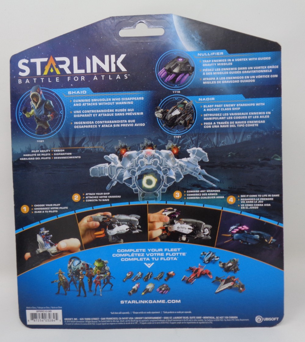 STARLINK Battle Atlas – NADIR Nullifier Shaid Starship Pack Spaceship Fleet