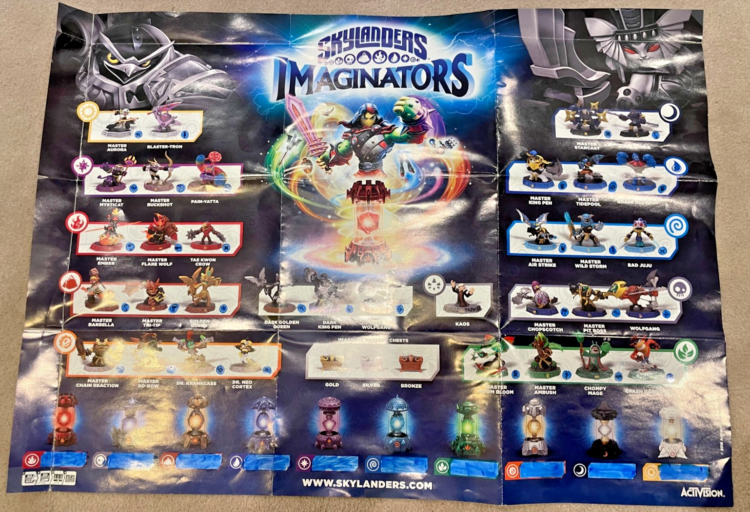 Skylanders Dark Edition PS4 Super Chargers Starter Pack, NO GAME