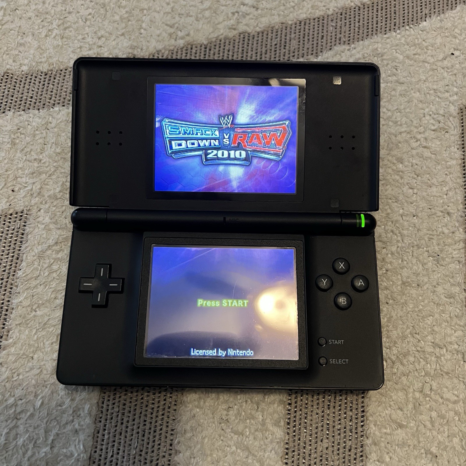 Nintendo DS Lite Console USG-001 Black with Games And Charger