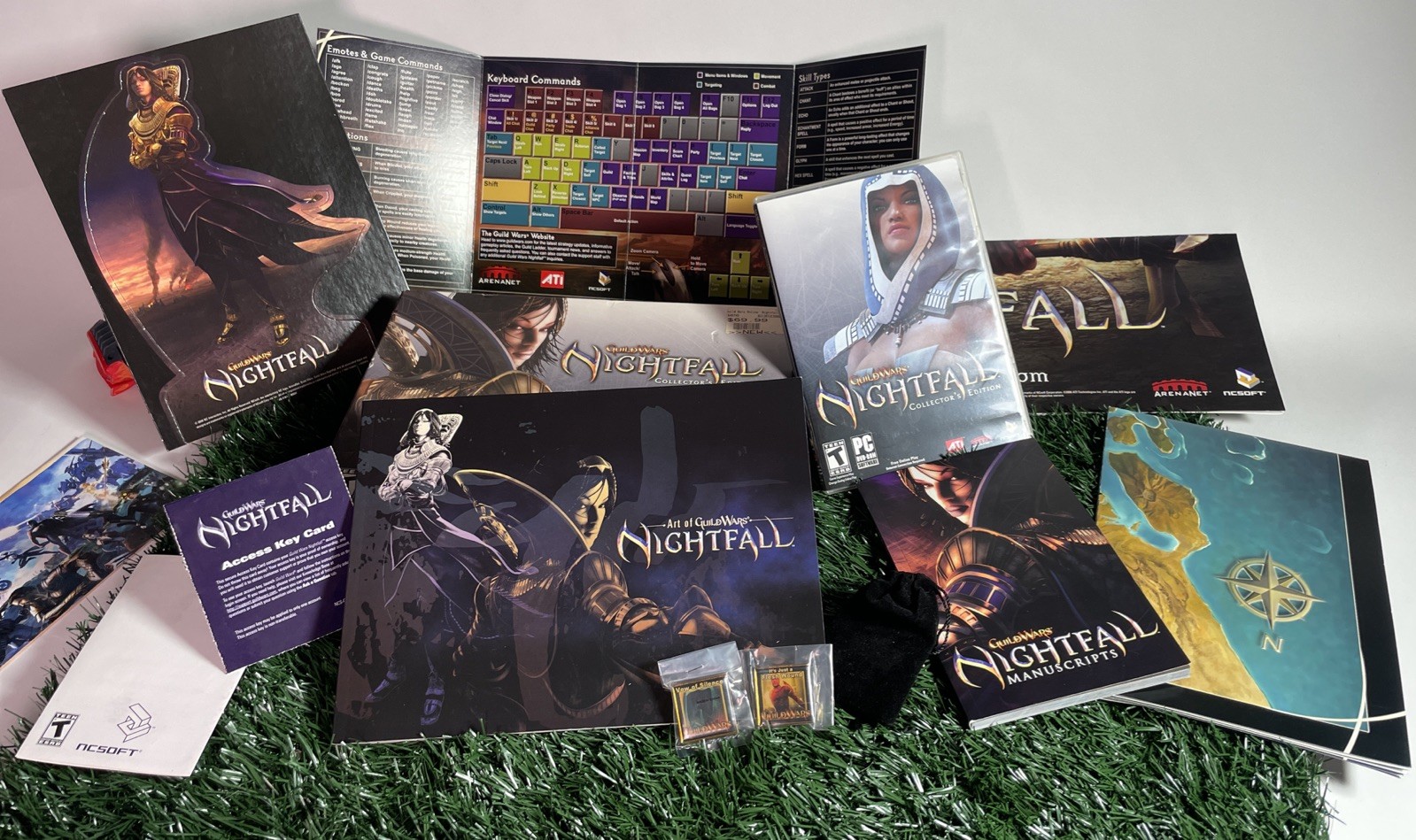 Guild Wars: Nightfall – Collector’s Edition (PC CD-ROM) Complete Set, Great Cond