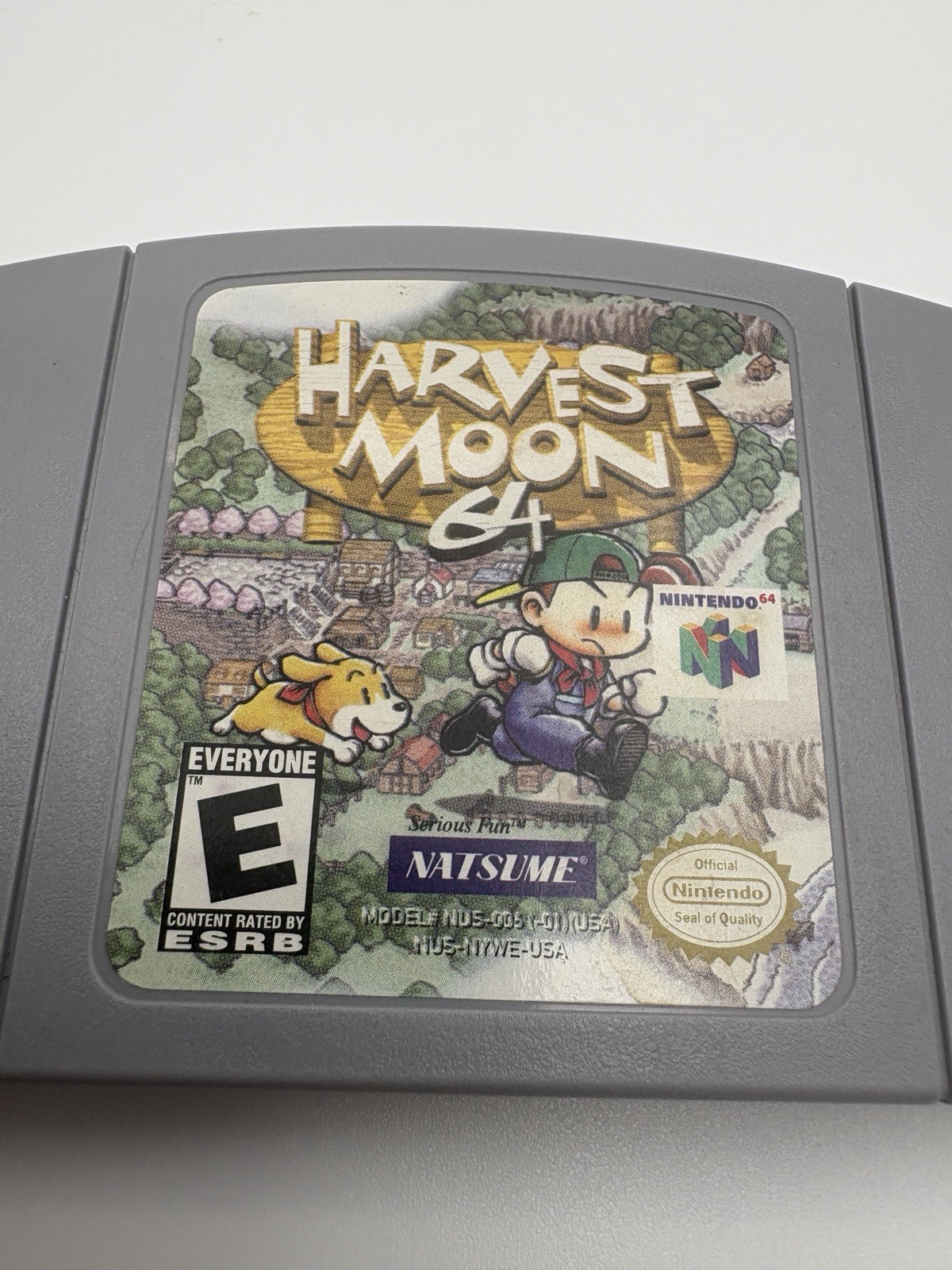 Harvest Moon 64 Nintendo 64 Authentic Cartridge Only – Tested & Working Clean