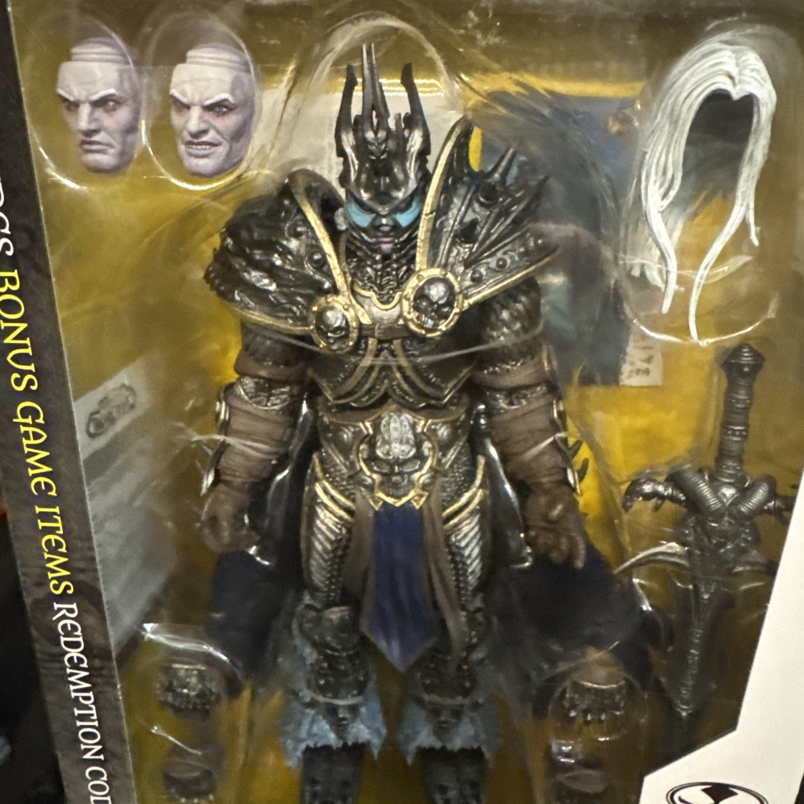 McFarlane The Lich King Elite Edition World of Warcraft Figure New In Hand