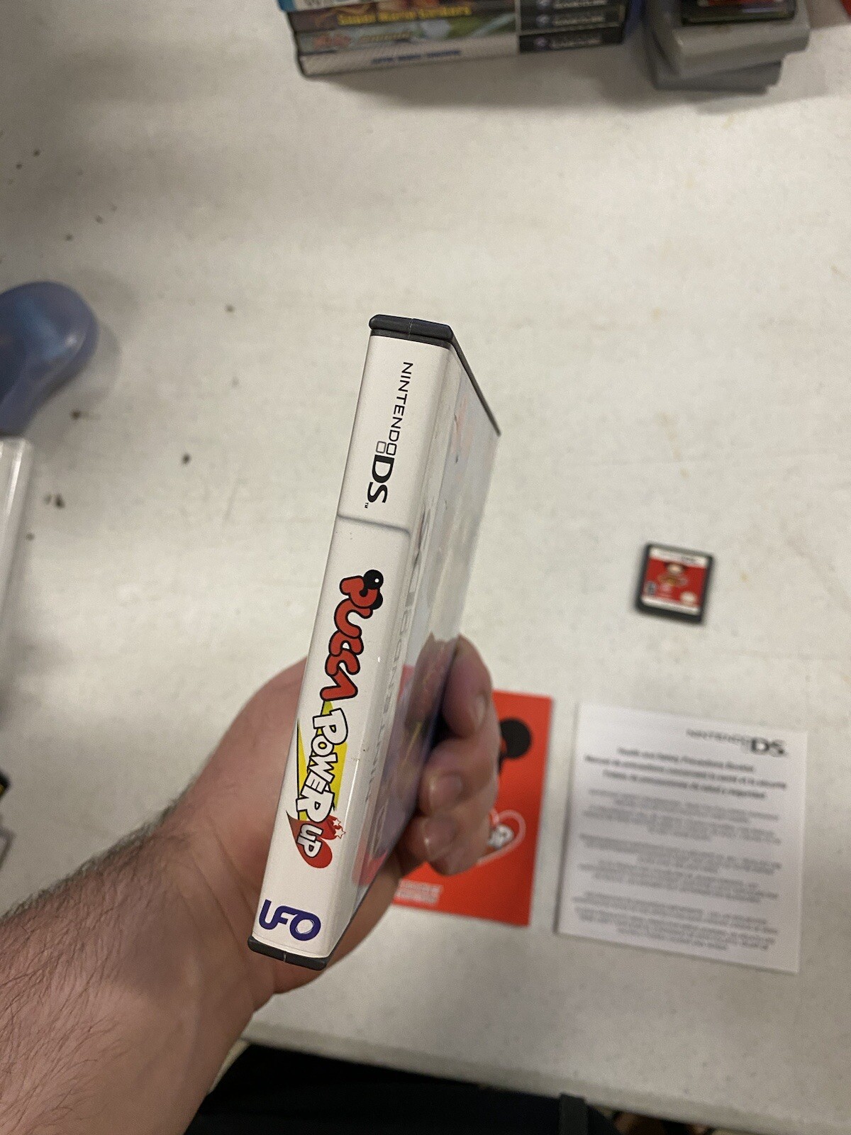 ⚡️Pucca Power Up (Nintendo DS, 2011) Authentic COMPLETE CIB **RARE** Very HTF!⚡️