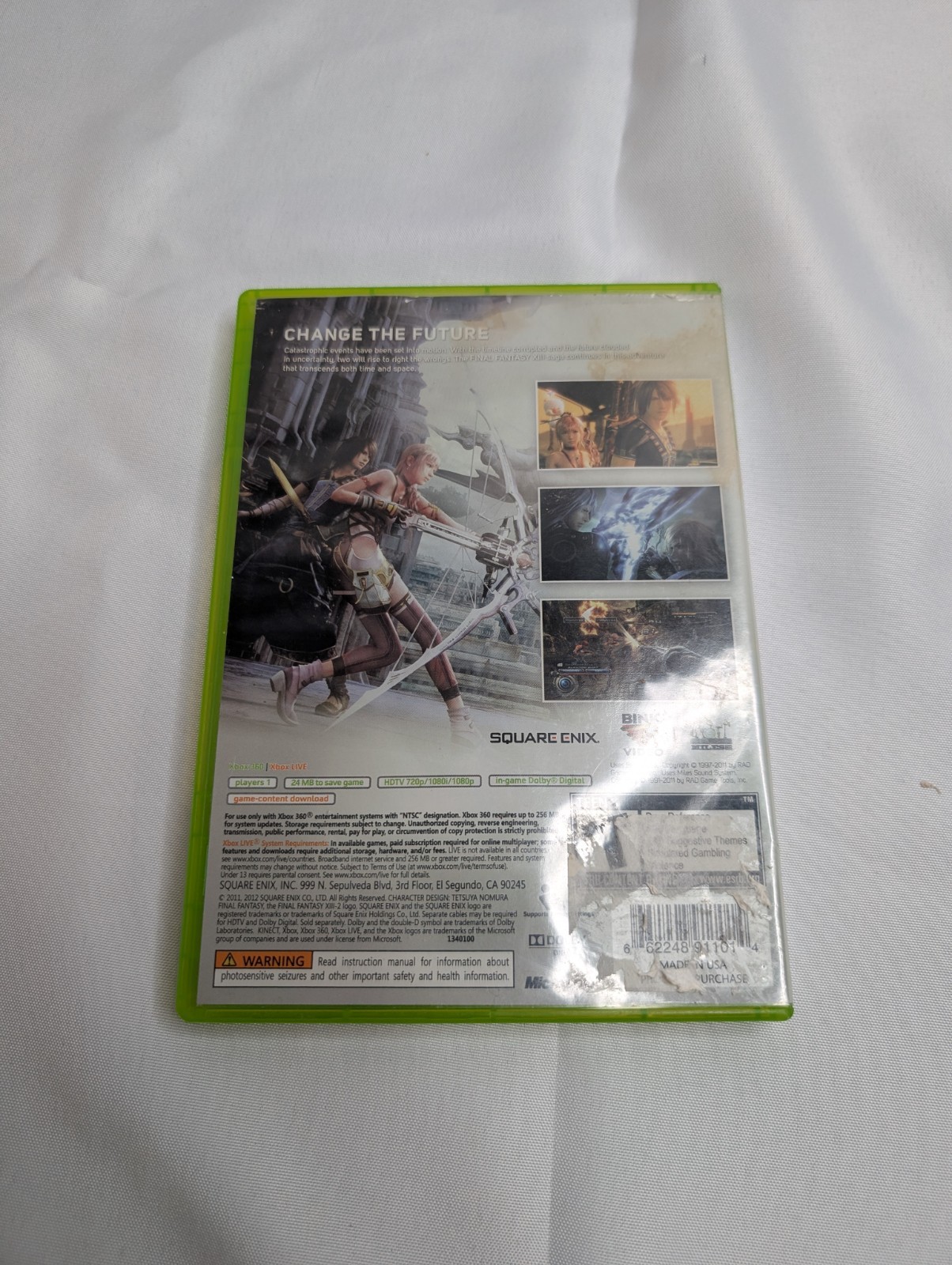 Final Fantasy XIII-2 – Microsoft Xbox 360
