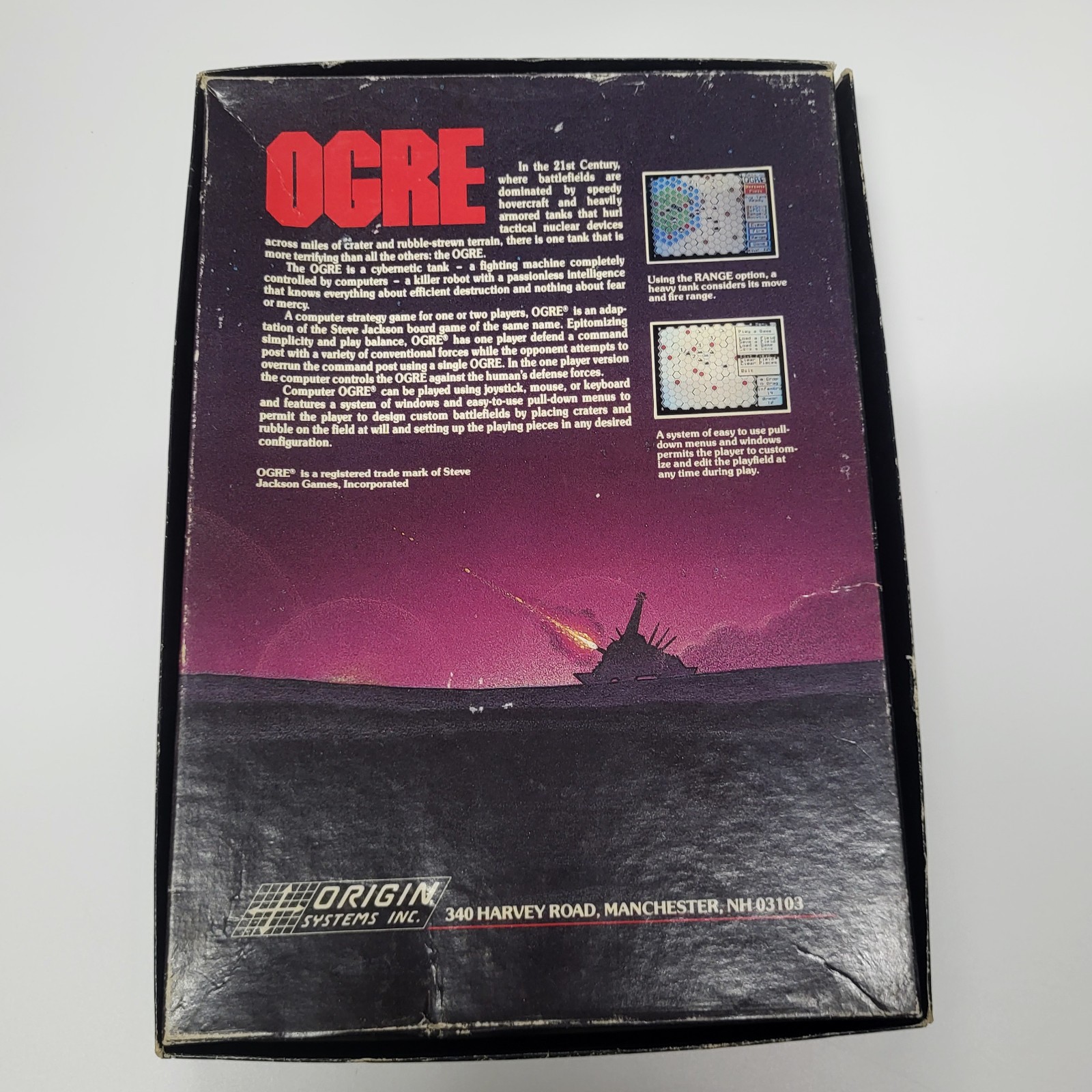 Ogre Commodore Amiga Box & Manuals ONLY