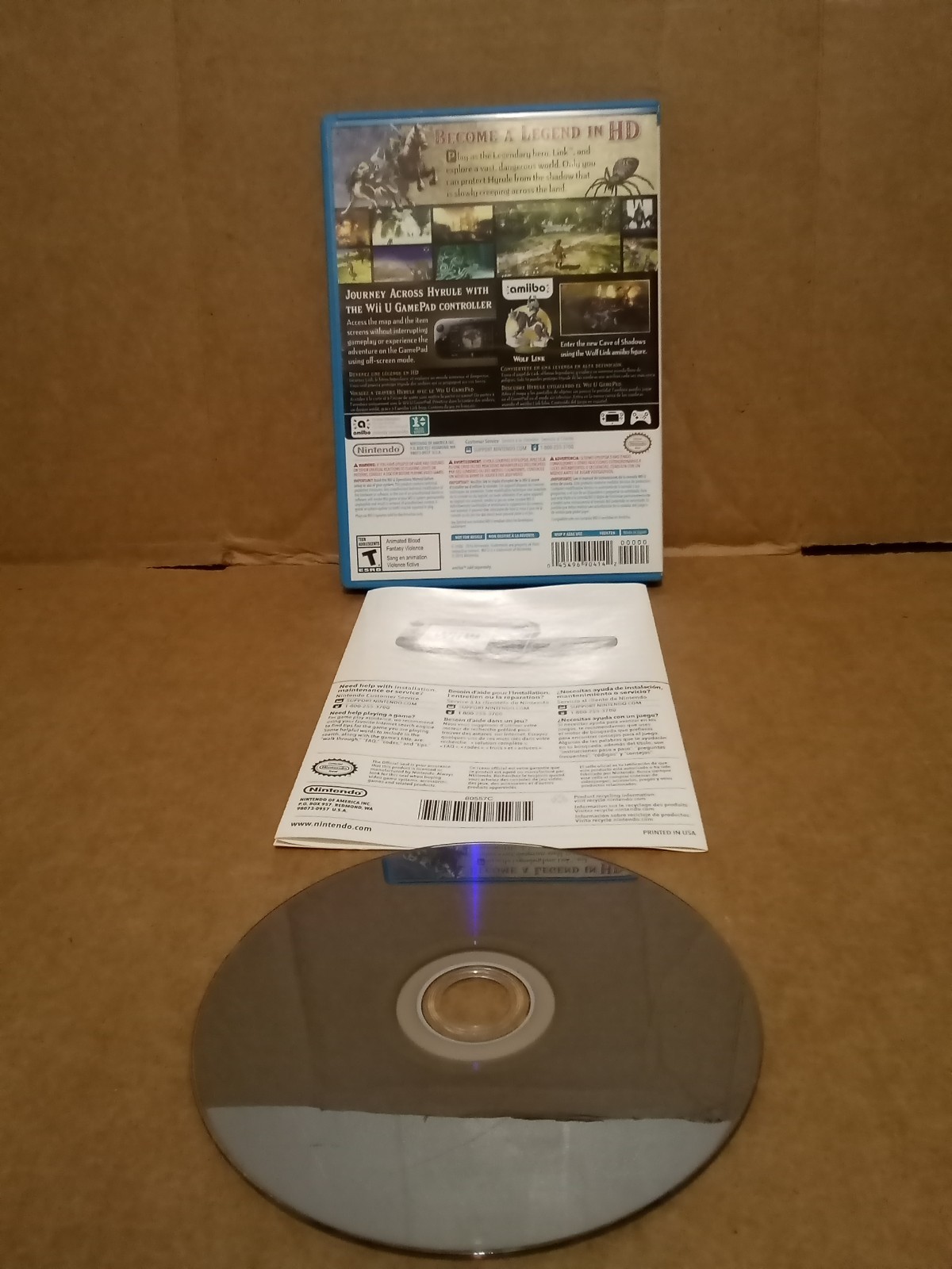 The Legend of Zelda: Twilight Princess HD (Nintendo Wii U, 2016) Tested