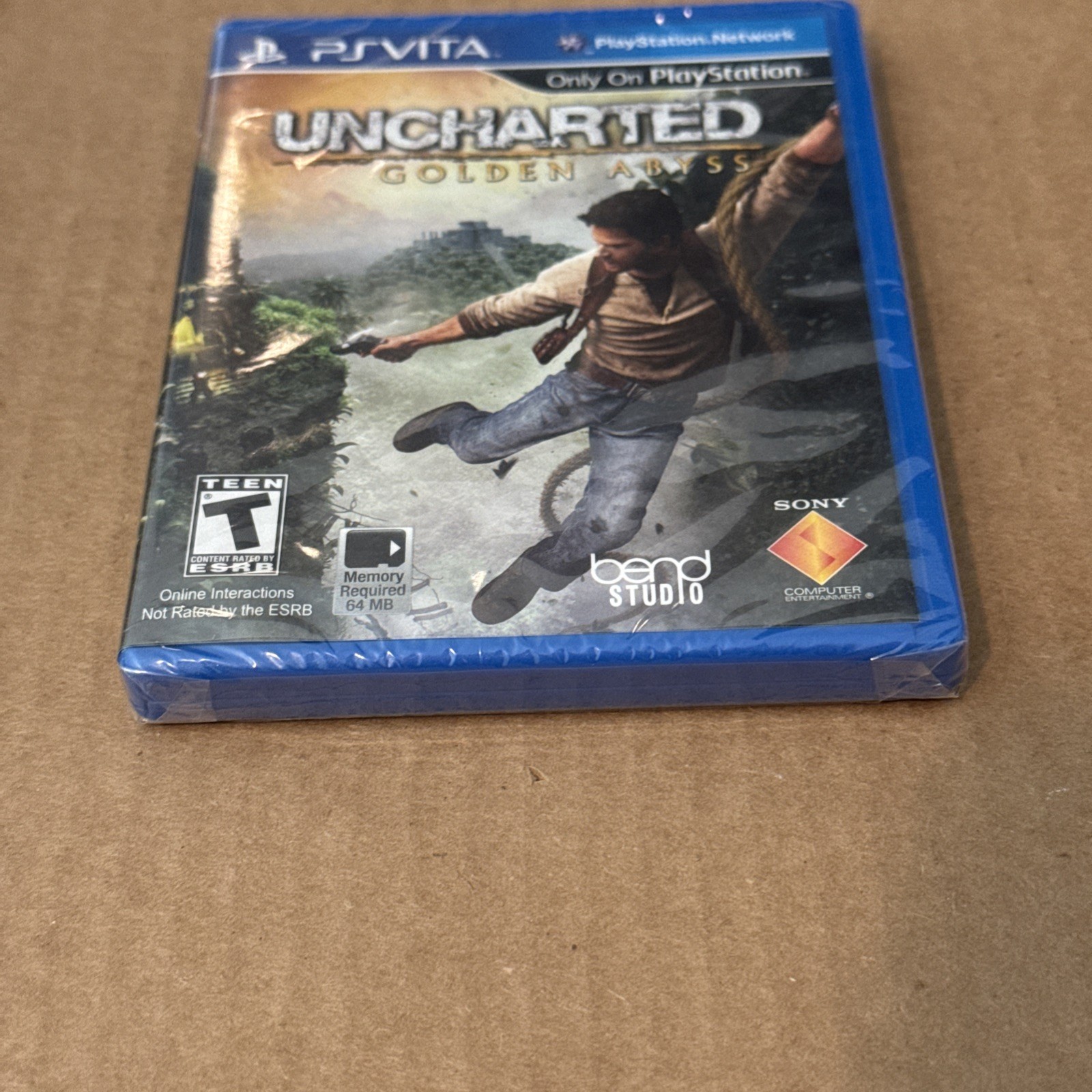 Uncharted: Golden Abyss (PlayStation Vita, 2012) U.S. Version New Sealed HTF