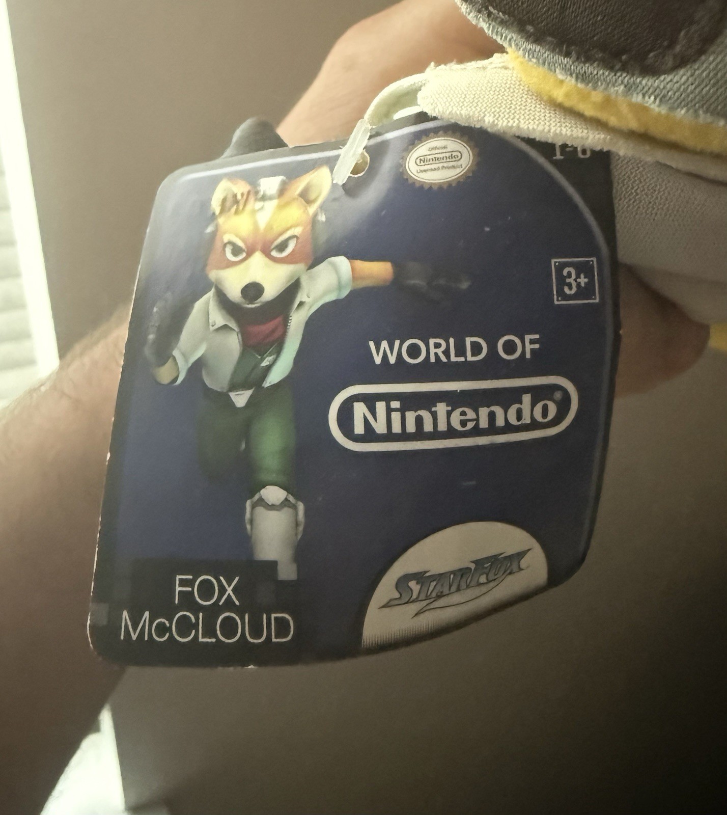 World of Nintendo Fox McCloud Star Fox Plush 8″ 2015 With Tag