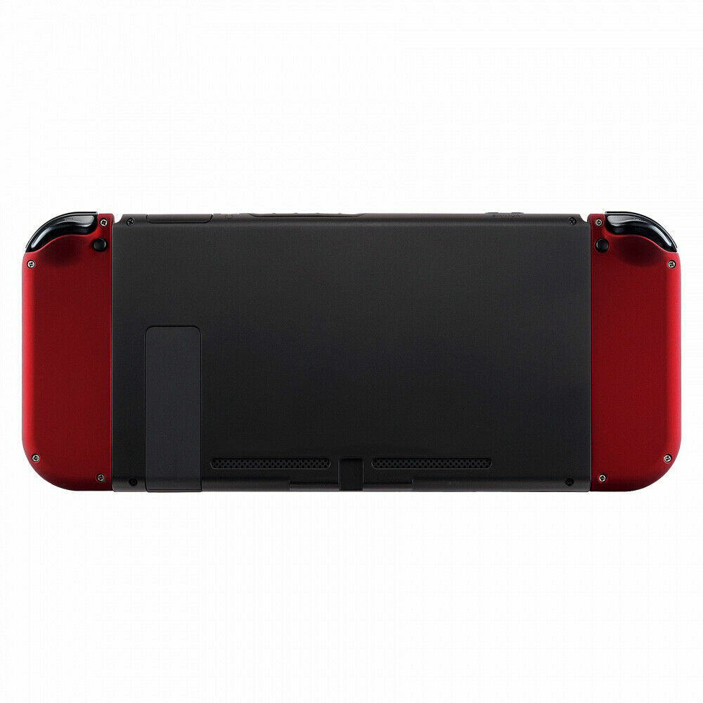 Custom Soft Touch Red Shell w/ Buttons for Nintendo JoyCon & Switch OLED Joy con