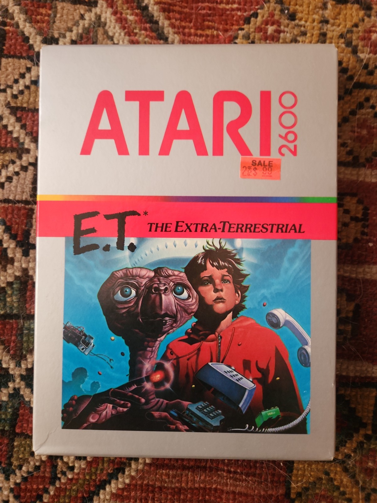 E.T. The Extra-Terrestrial (Atari 2600, 1982) – Brand New Sealed