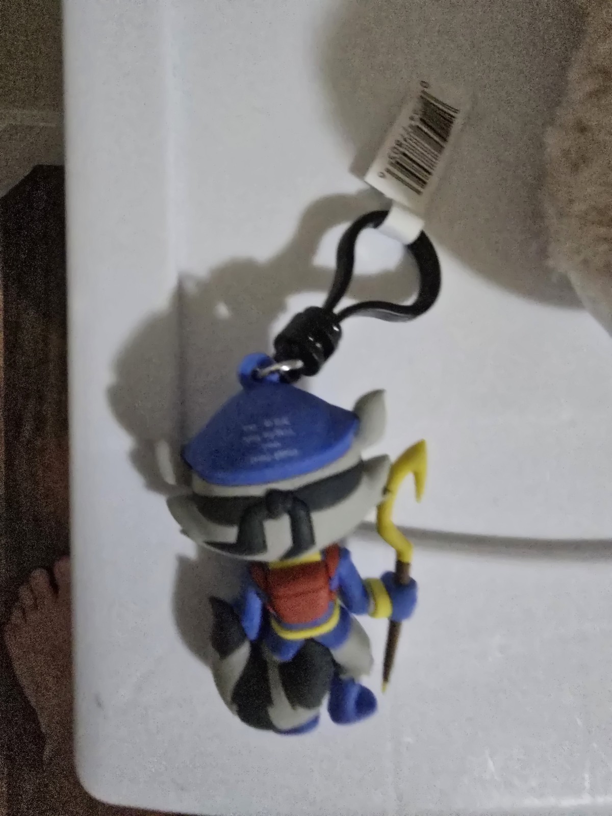 PlayStation Sly Cooper Figural Bag Clip Keychain Series 1 RARE