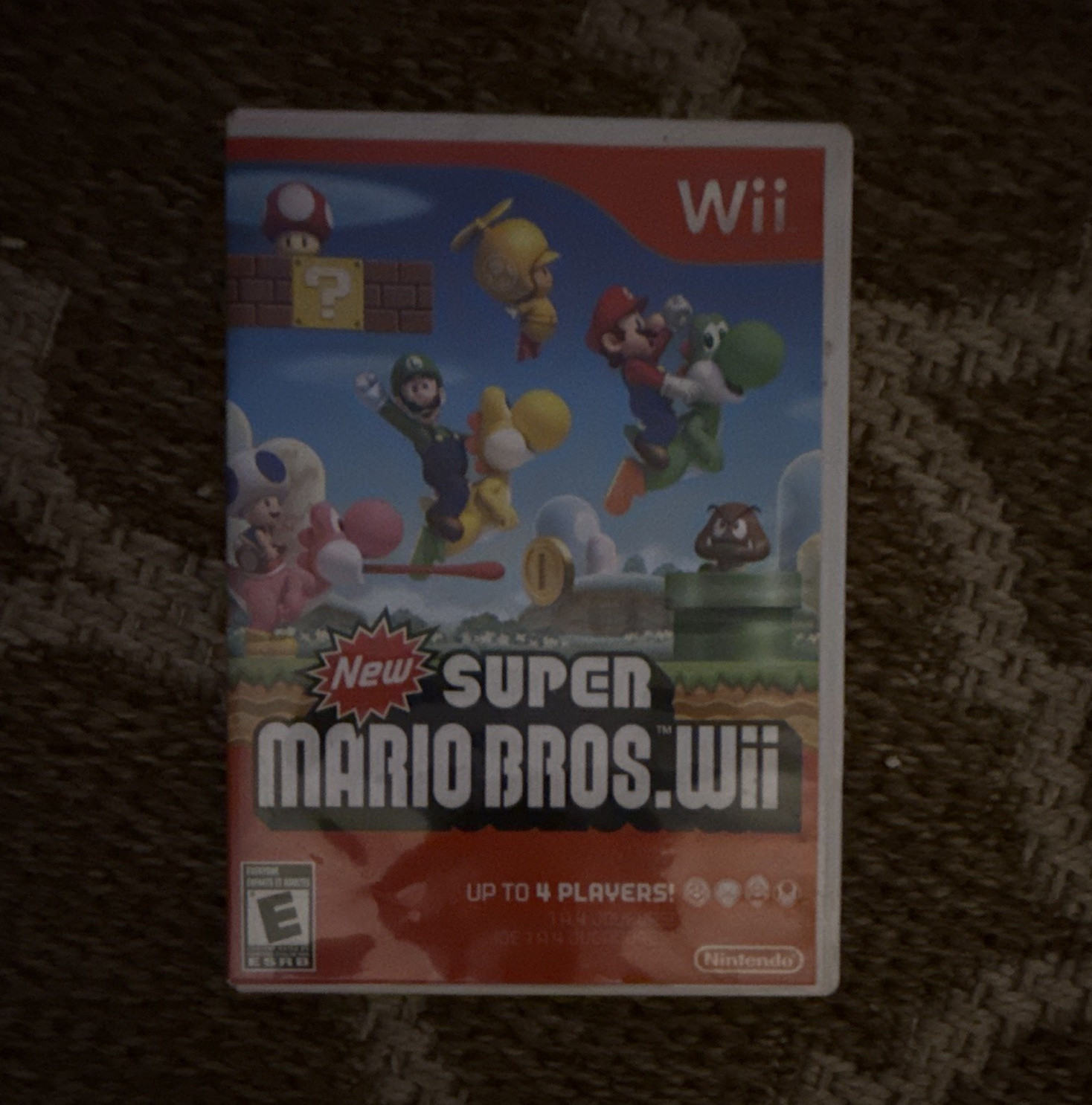 New Super Mario Bros. Wii Nintendo Wii Game Multiplayer E 2009 NTSC-U/C