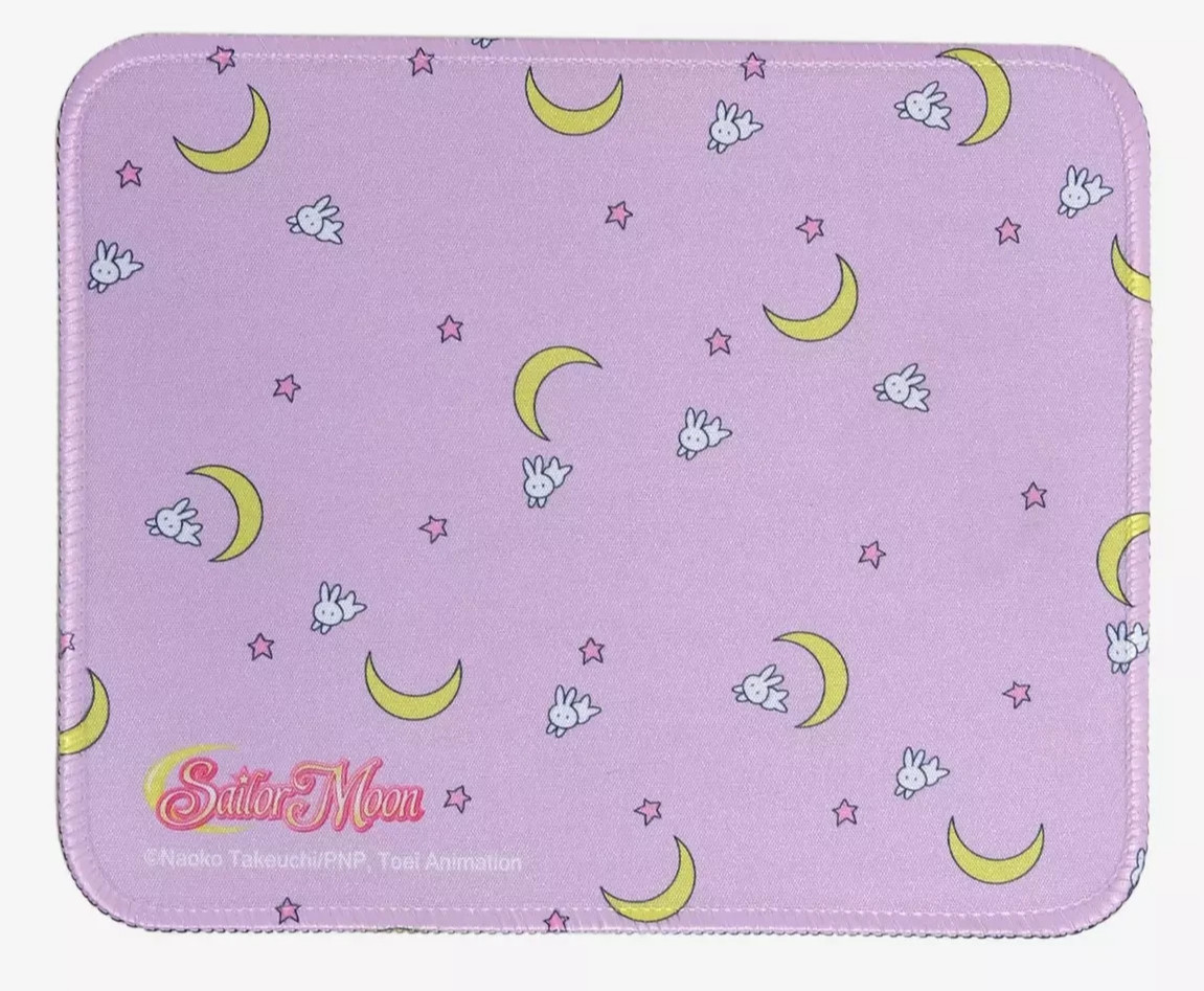 Sailor Moon Bunny Crescent Moon Mouse Pad Usagi Official NEW