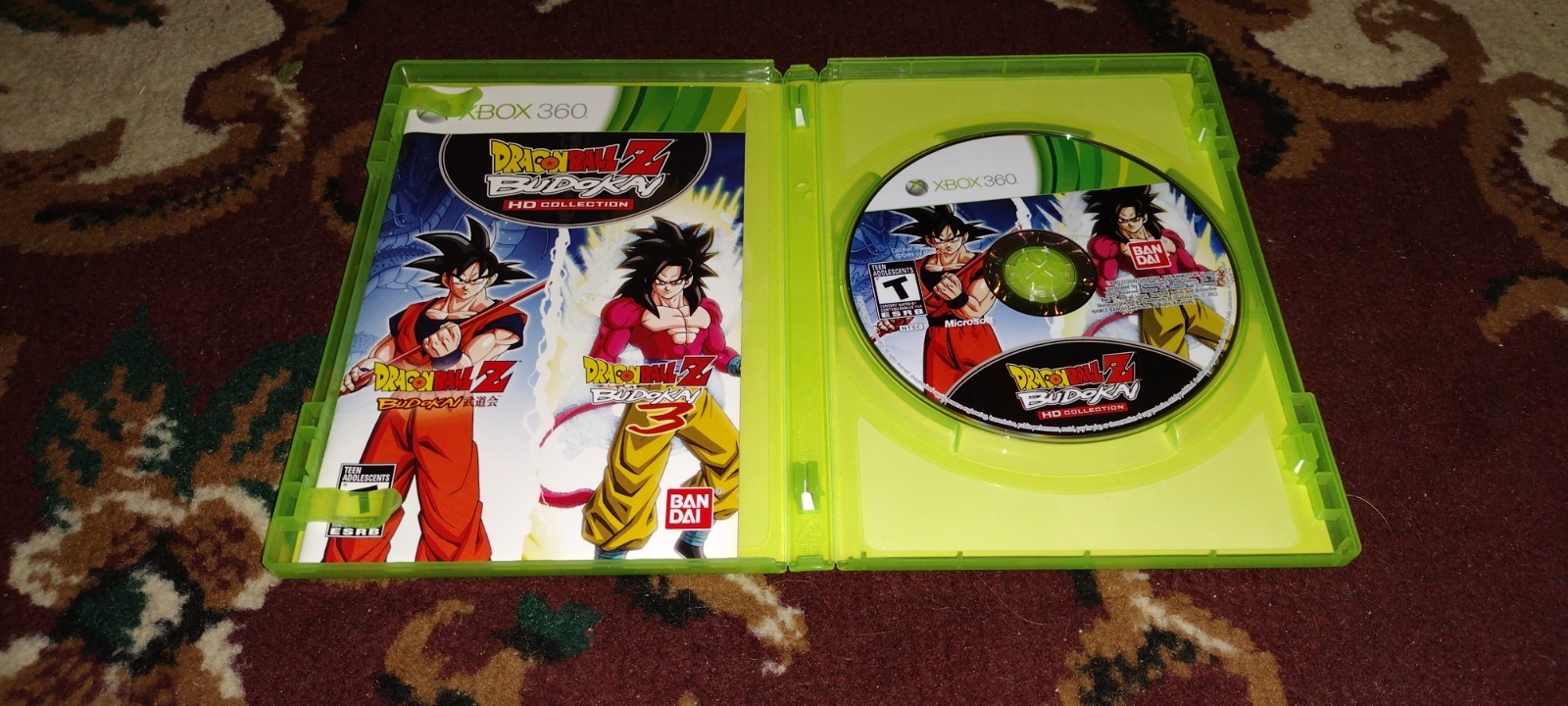 DRAGON BALL Z BUDOKAI HD COLLECTION FOR MICROSOFT XBOX 360 GAME SYSTEM CONSOLE