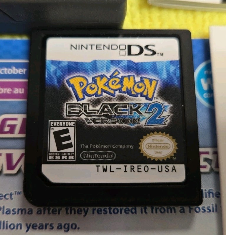 Pokemon: Black Version 2 (Nintendo DS, 2012) CIB Complete. Authentic. Tested.