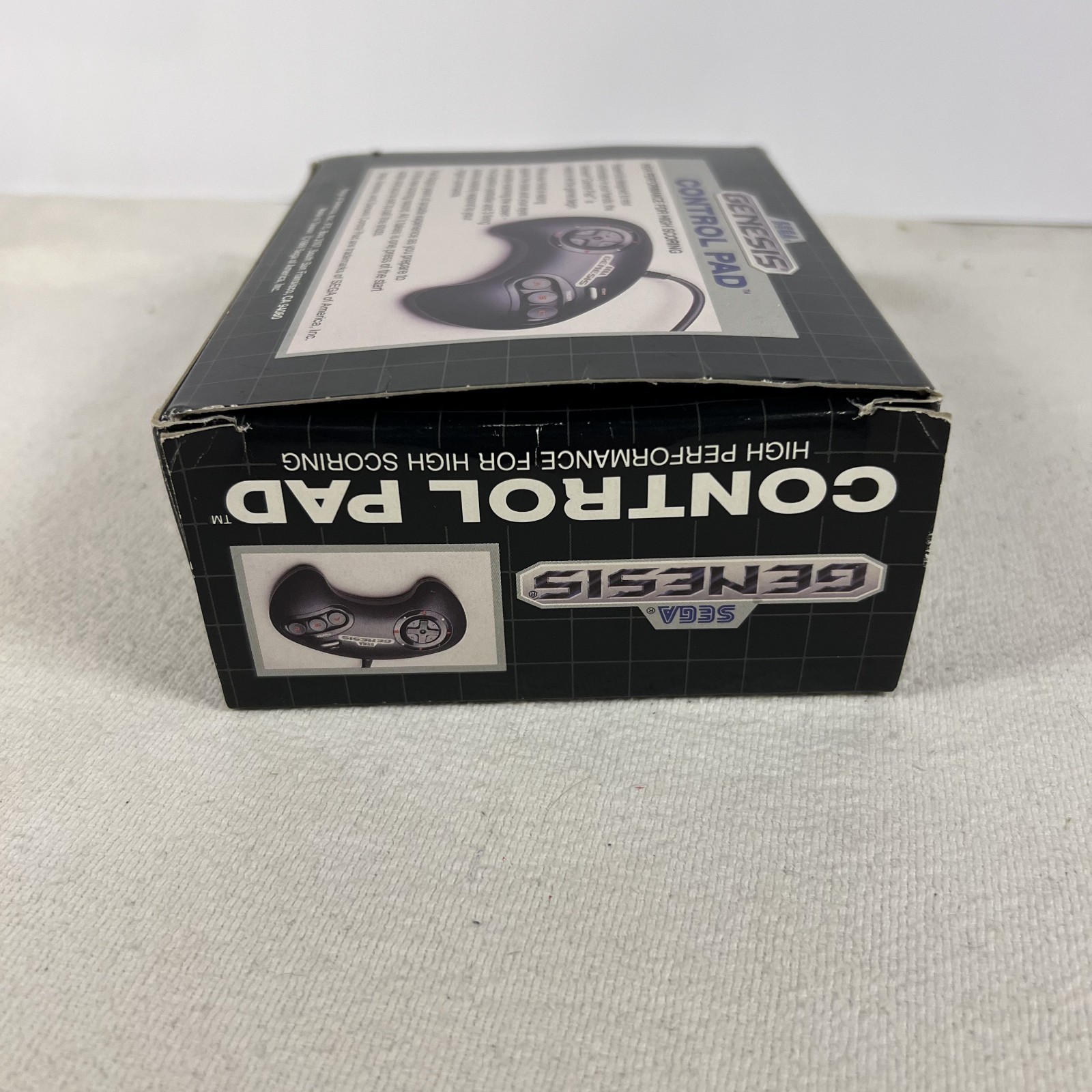 OEM Official Sega Genesis Control Pad 3 Button Controller 1650 With Box Tested