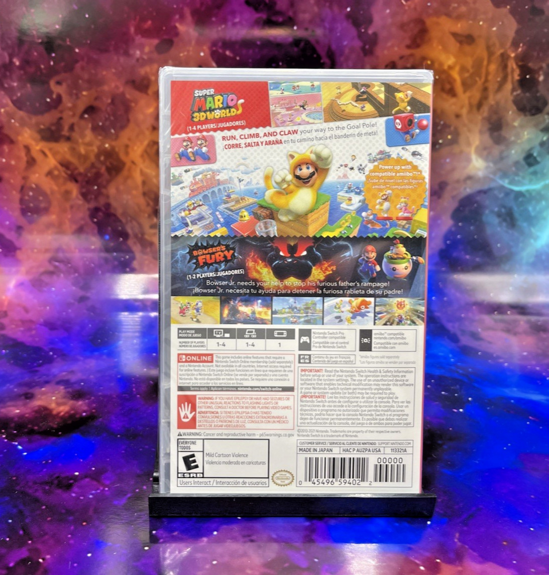 Super Mario 3D World + Bowsers Furry (Nintendo Switch) Brand NEW Sealed