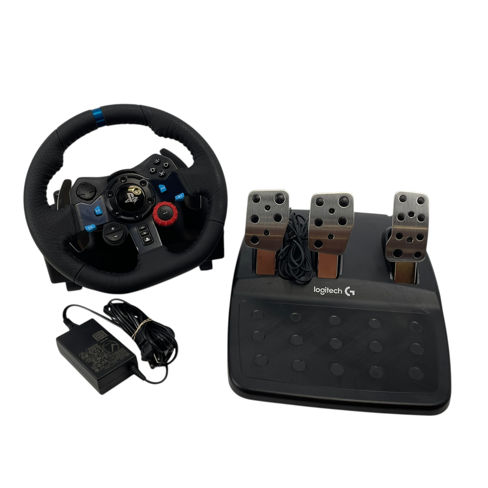 Logitech G29 Racing Wheel & Floor Pedals Driving Force Paddle Shifters