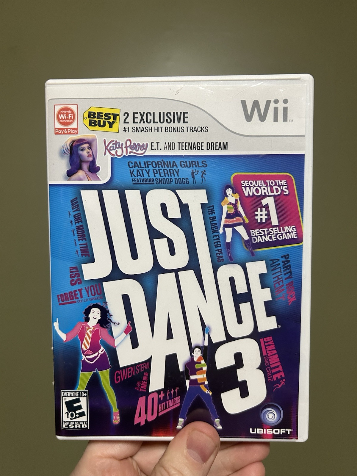 Wii Just Dance Lot of 2-Just Dance 2 & 3 With Cases & Manuals