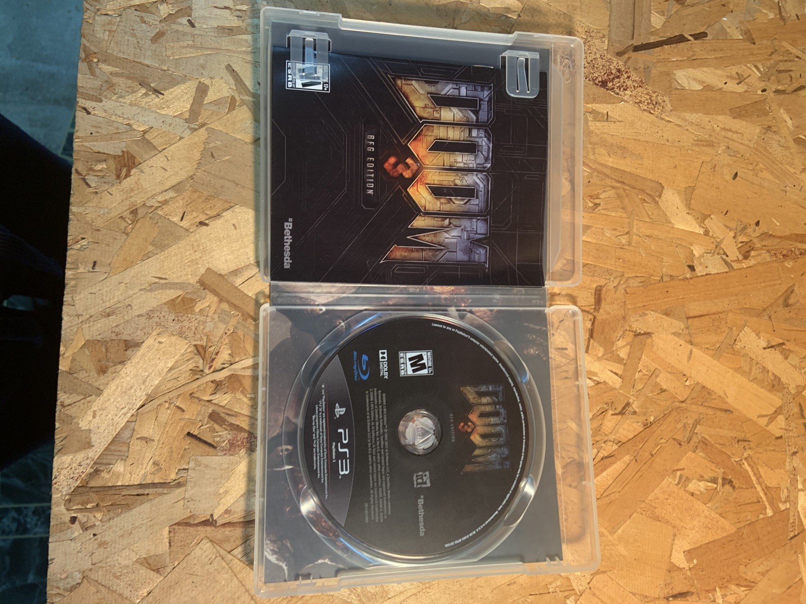 Doom 3: BFG Edition PS3 C I B/WITH MANUAL/TESTED AND WORKING / SEE VIDEO