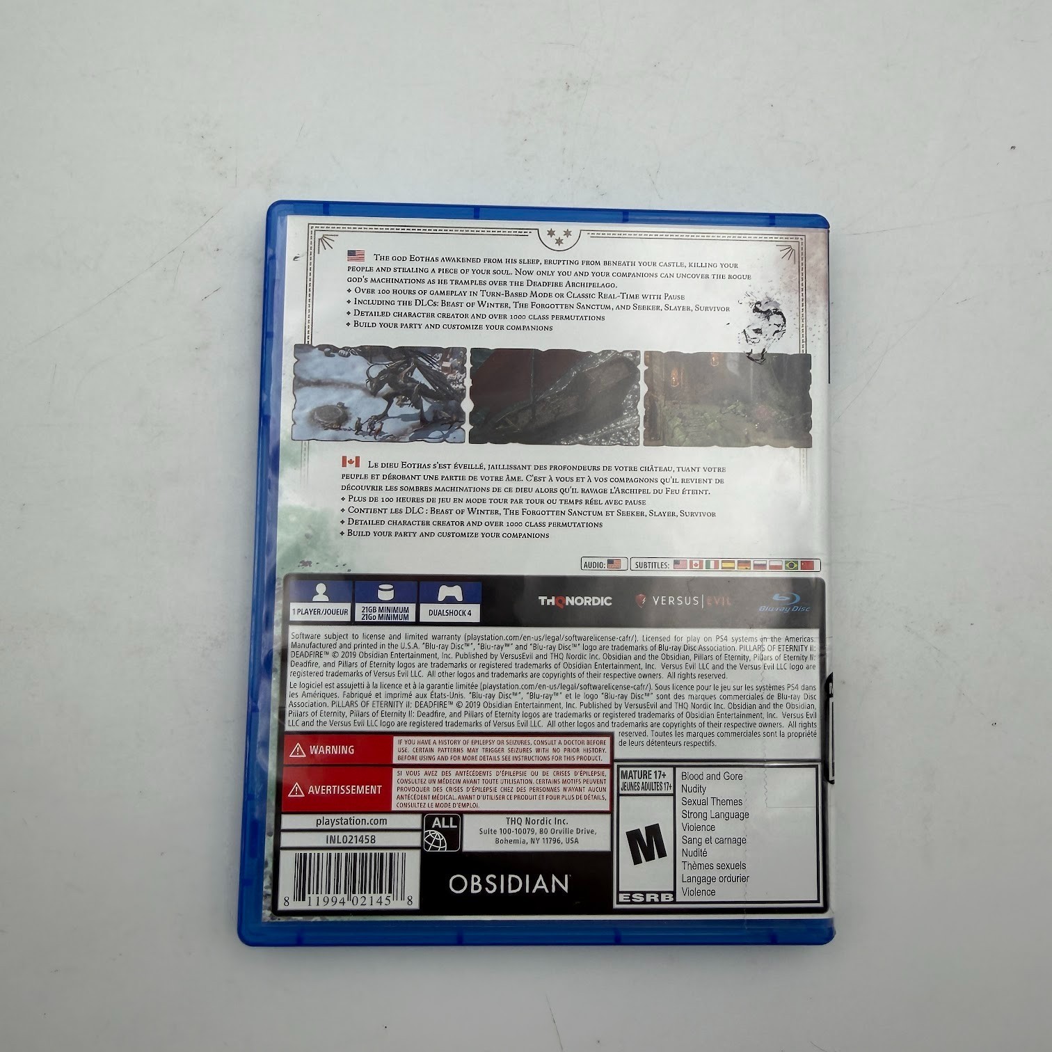 Pillars of Eternity II: Deadfire – Sony PlayStation 4